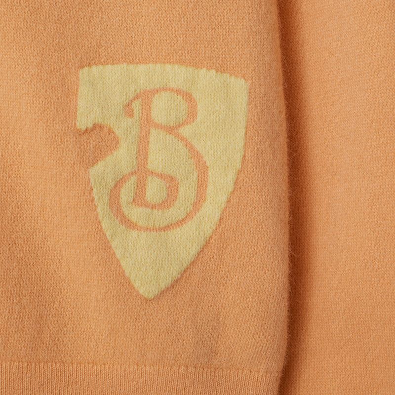 Burberry o1w1db10426 B Shield Wool Blend Sweater in Apricot Size M / US 6-8 / IT 42-44 - 5 Thumbnail