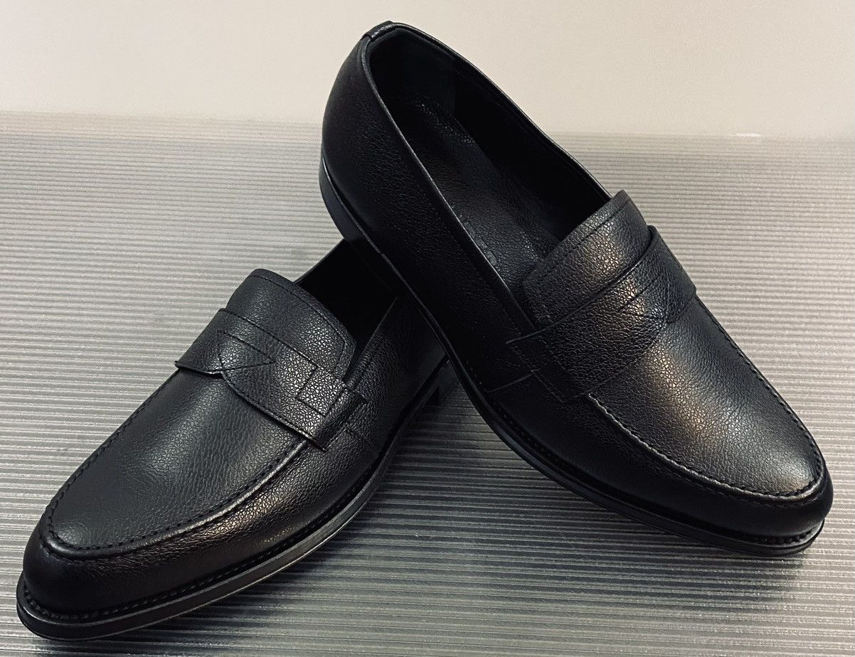 Jil Sander Jil Sander x RAF SIMONS black stitched up loafer 42 NEW Size US 9 / EU 42 - 4 Thumbnail