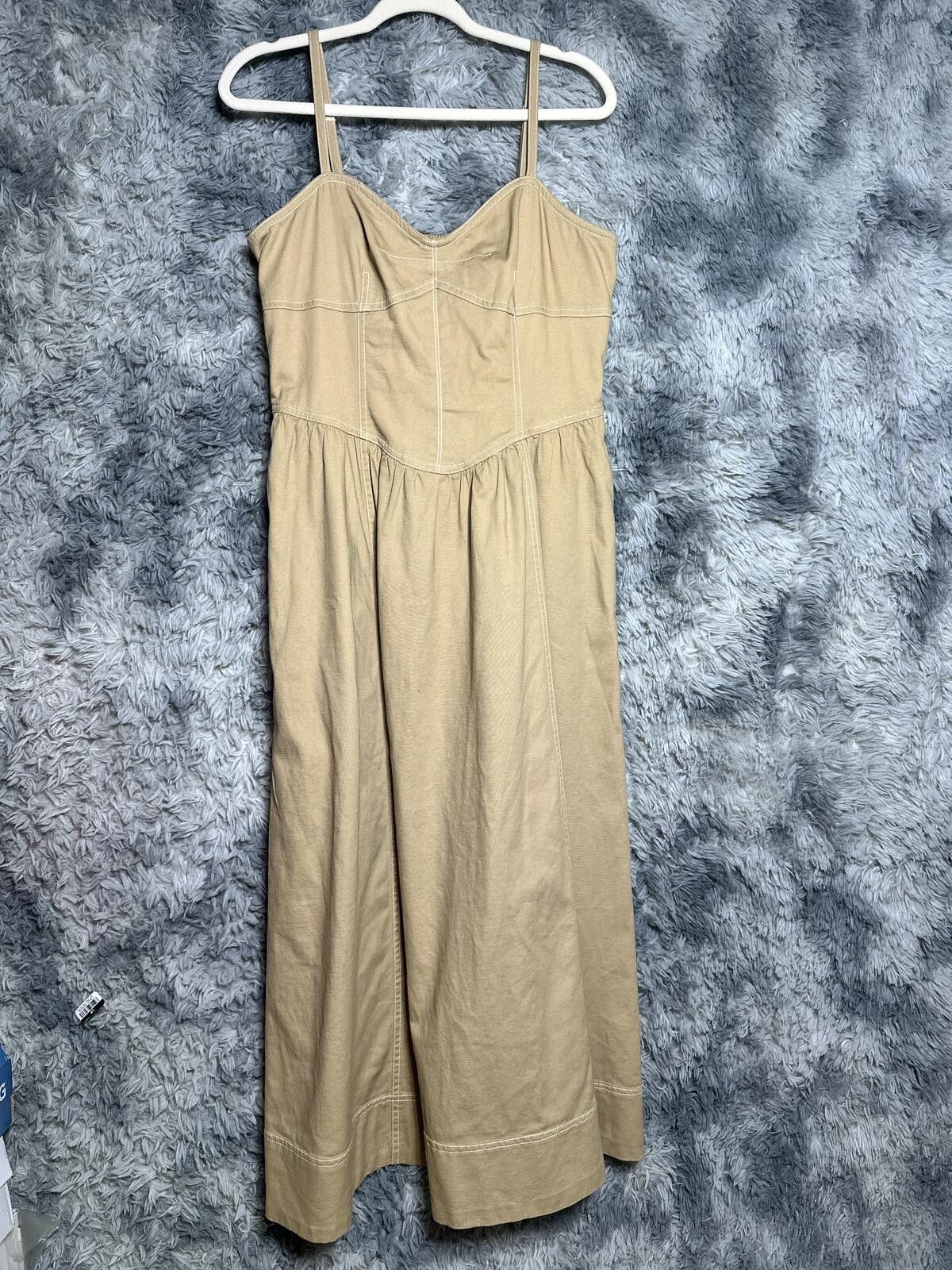 Other Beige Sleeveless Maxi Dress with Sweetheart Neckline Size M / US 6-8 / IT 42-44 - 1 Thumbnail