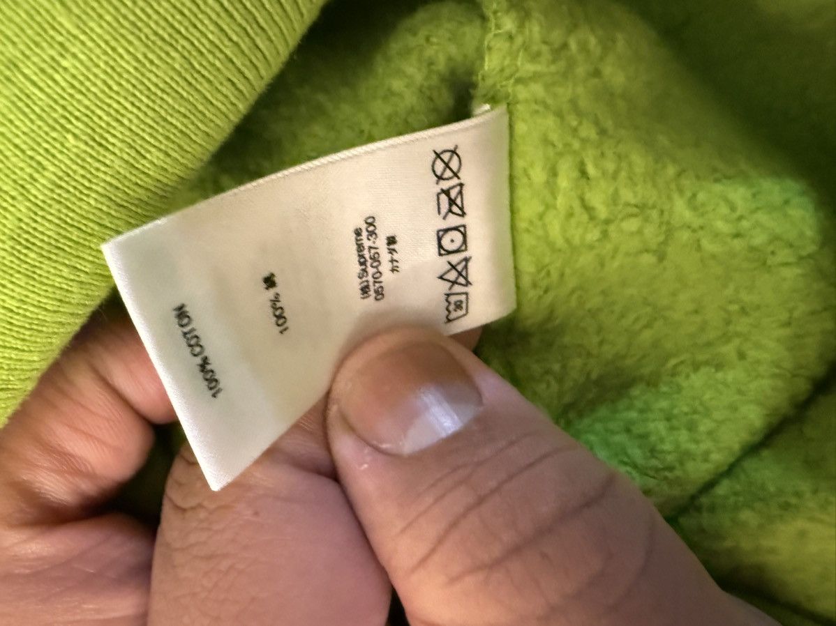 Supreme SUPREME CUTOUT BOX LOGO CREWNECK SWEATSHIRT LIME SS20 Medium Size US M / EU 48-50 / 2 - 12 Thumbnail
