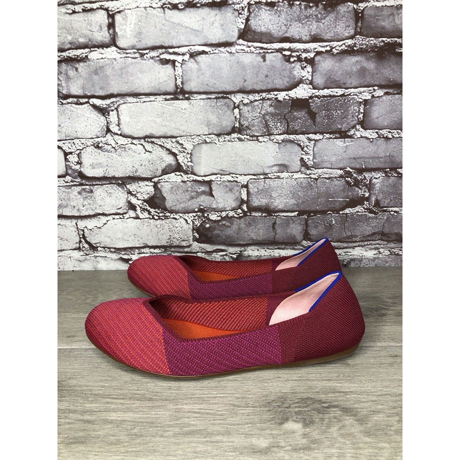Other Rothy’s Magenta The Flat Textured Round Toe Slip On Shoes Wo Size US 9 / IT 39 - 1 Thumbnail