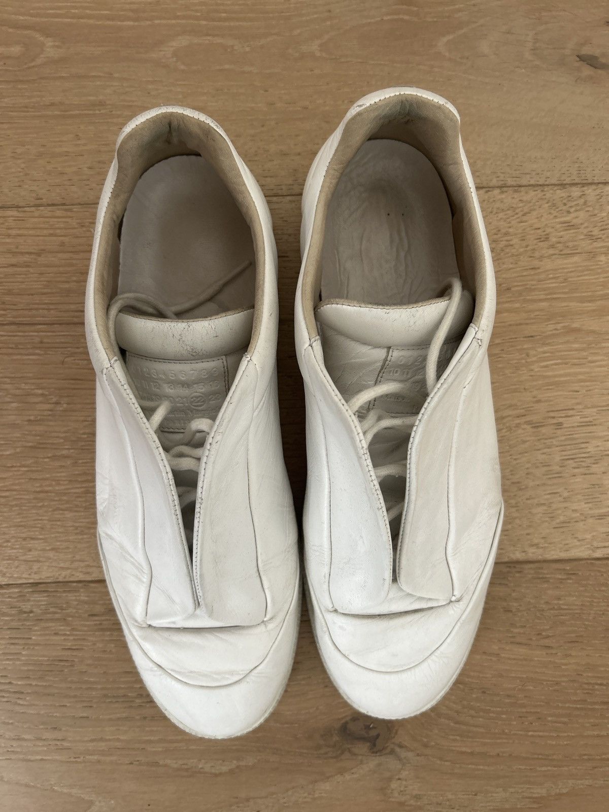 Maison Margiela Maison Margiela Future White Size 13 46 Low Tops Leather Size US 13 / EU 46 - 2 Thumbnail