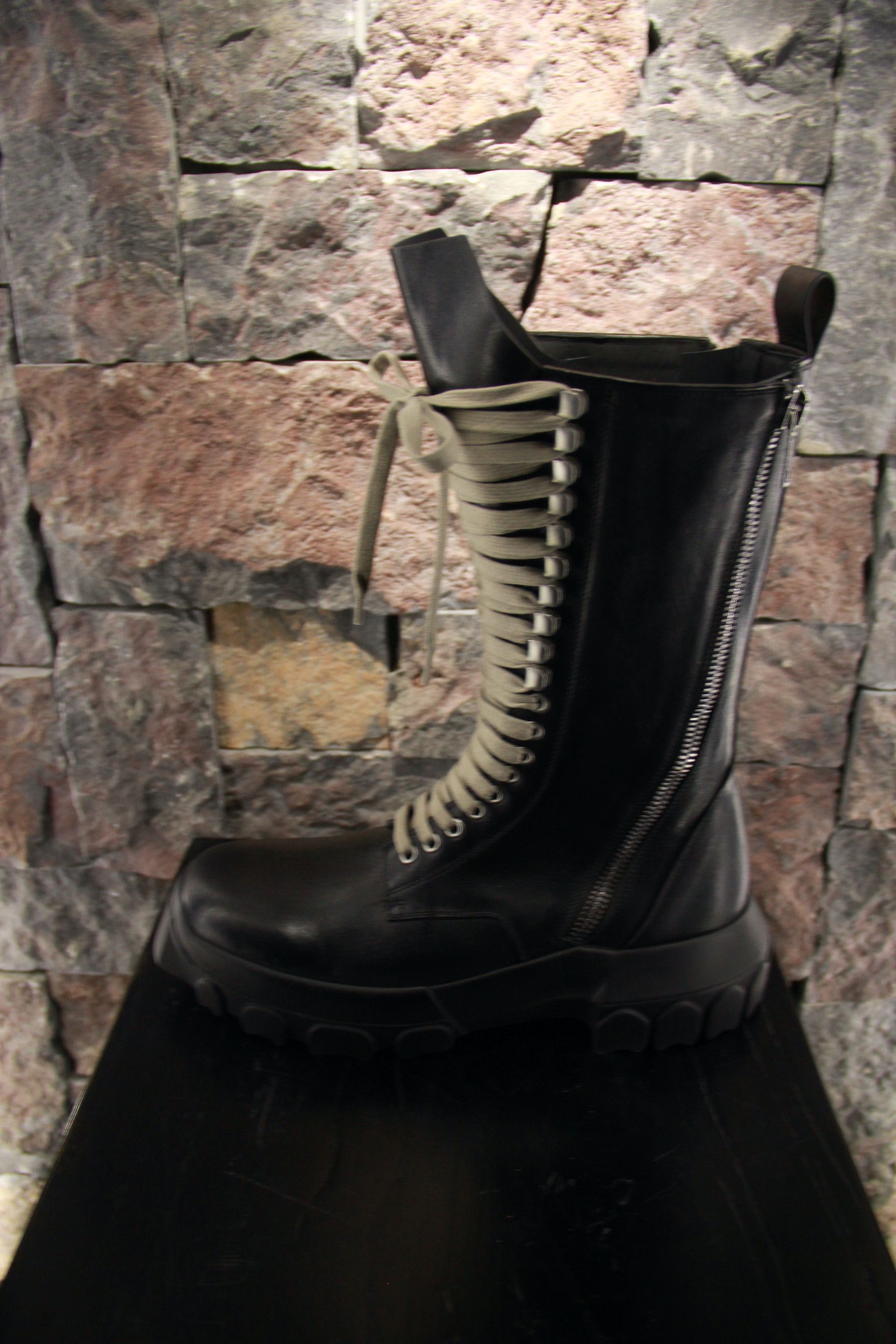 Rick Owens Rick Owens Black High Top Boots Size US 11 / EU 44 - 8 Thumbnail