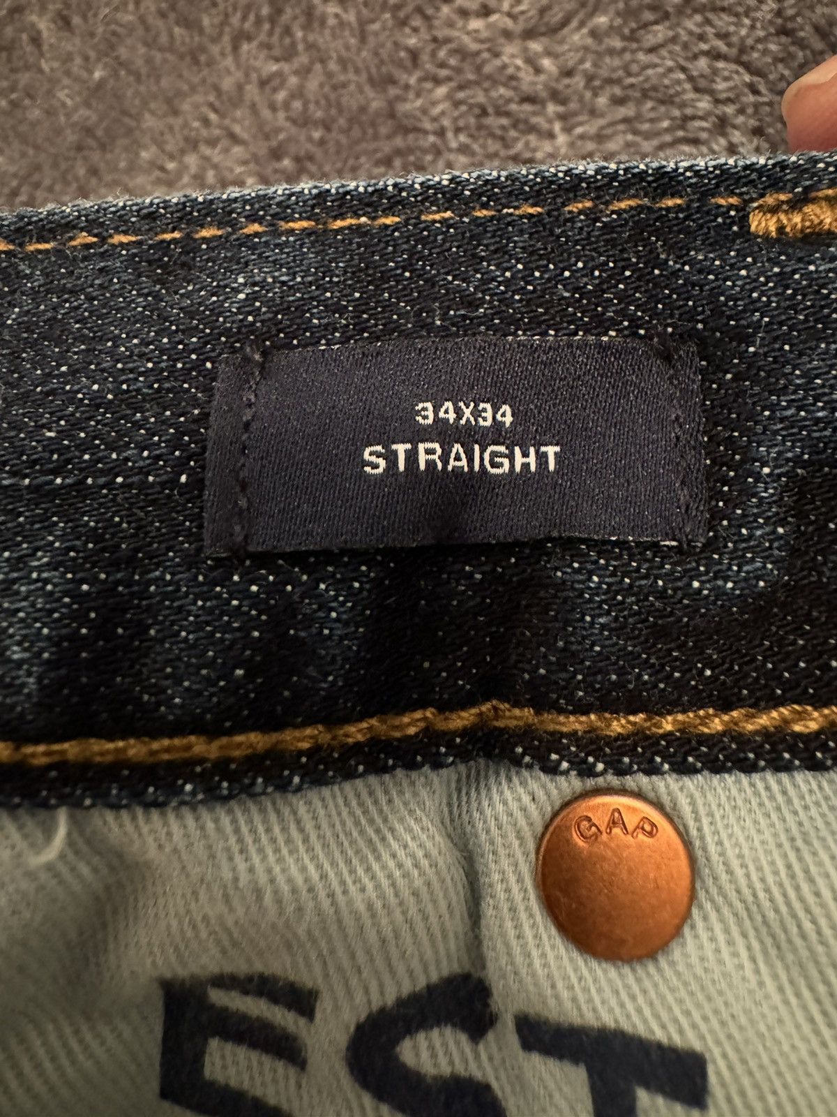 Gap Gap Denim Jeans Size US 34 / EU 50 - 4 Thumbnail