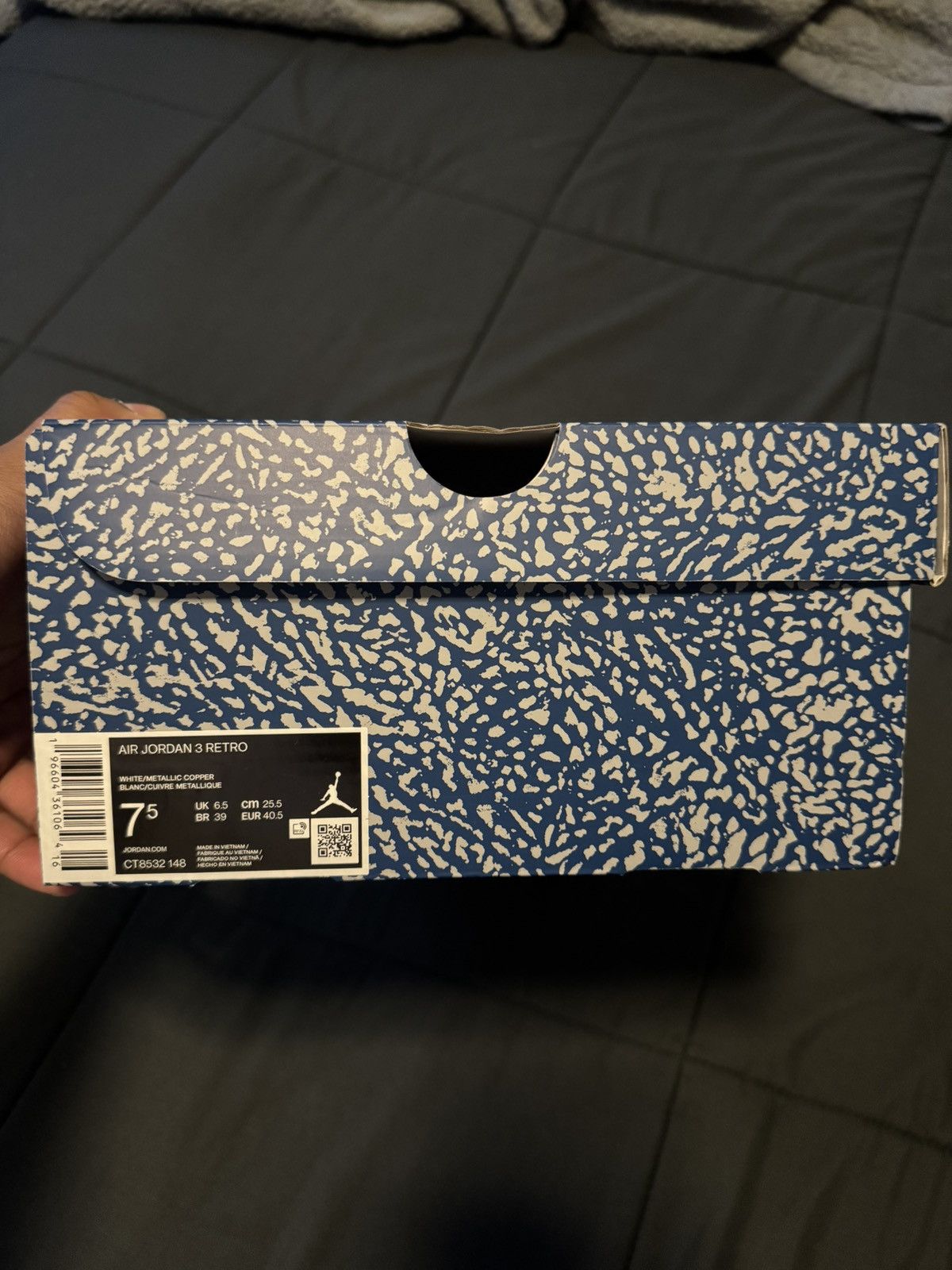Jordan Brand Jordan Retro 3 “Wizards” Size US 7.5 / EU 40-41 - 8 Thumbnail