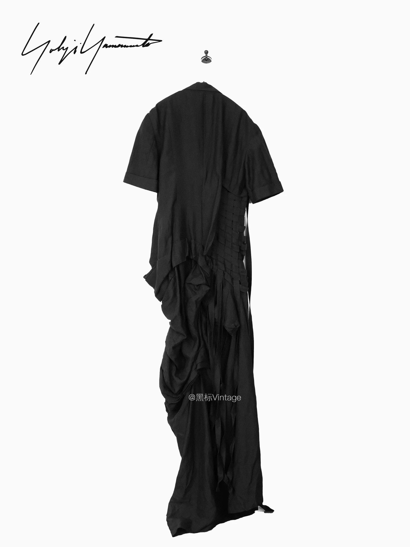 Yohji Yamamoto Yohji Yamamoto 20SS Archive Decon Washi-Linen Dress Size XS / US 0-2 / IT 36-38 - 3 Thumbnail