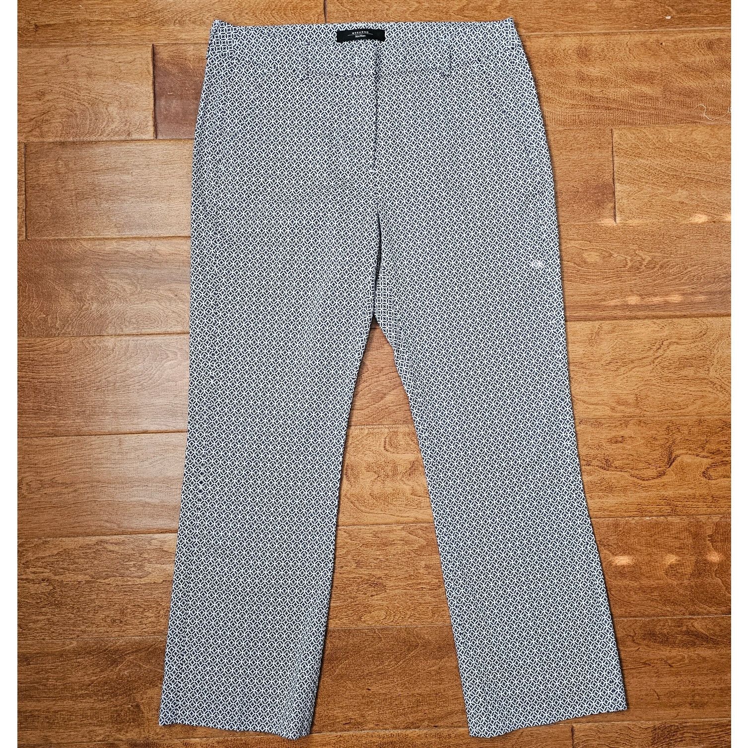Weekend Max Mara WEEKEND Max Mara Stretch Capri Flare FITW19 Casual Pants 8 Size 30" / US 8 / IT 44 - 1 Thumbnail