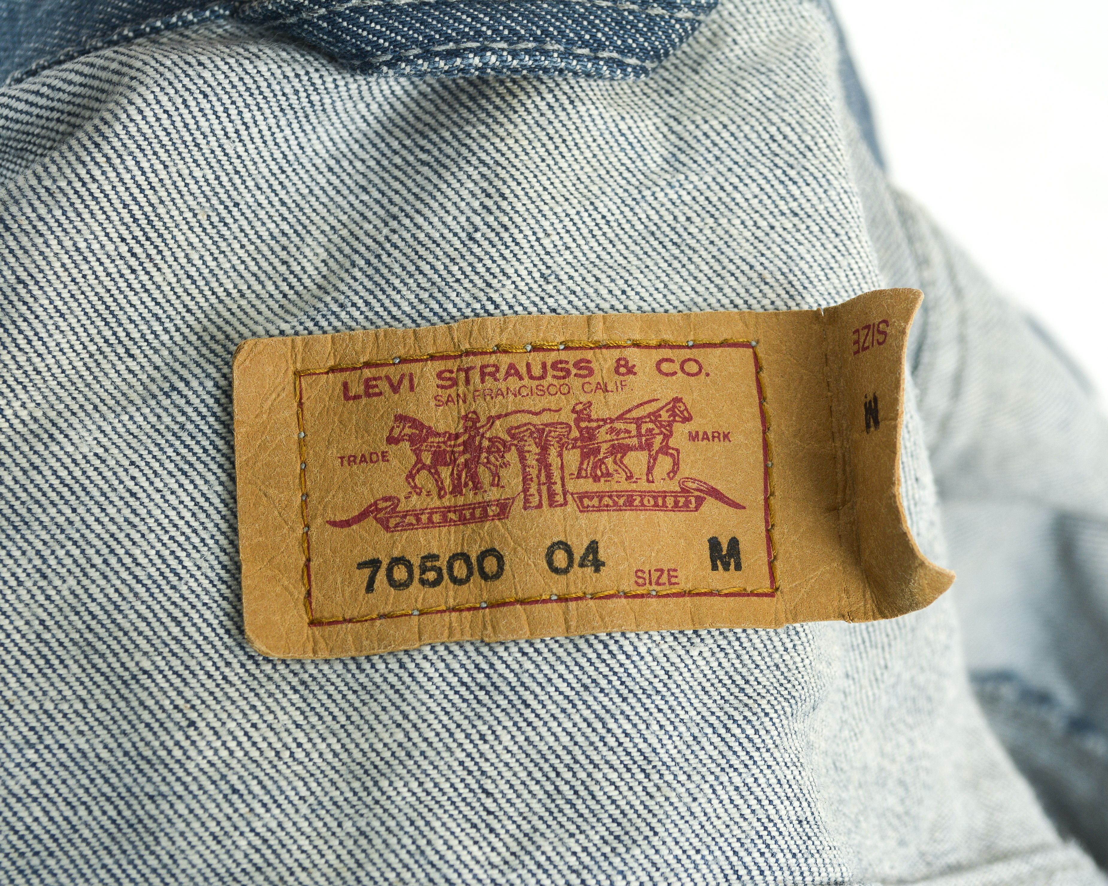 Levi's Men Denim Jacket Jean Trucker Retro y2k Boho Western Cowboy Size US M / EU 48-50 / 2 - 6 Thumbnail