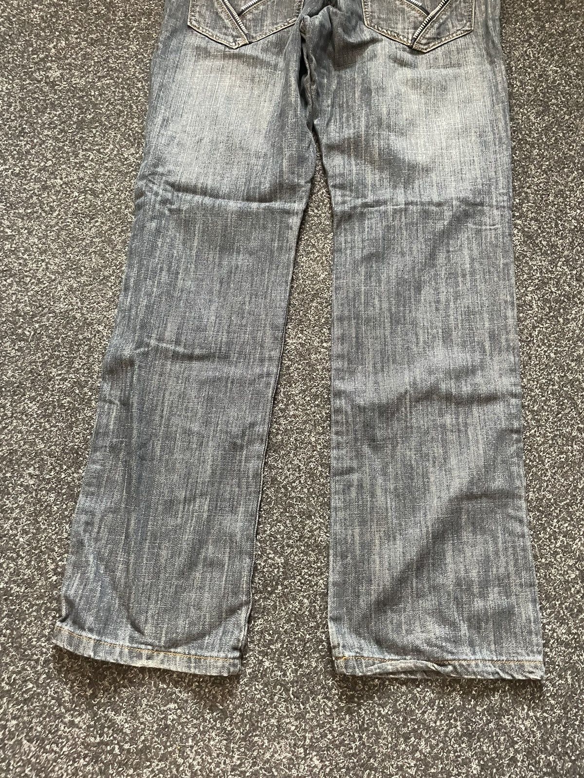If Six Was Nine × Lamborghini 90s conino LAMBORGHIN jeans denim pants baggy old money Size US 33 - 5 Thumbnail