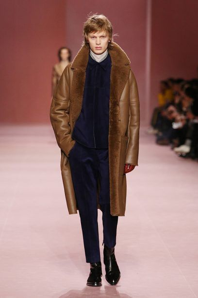Berluti FW18 Runway Collection Toffee Shearling Coat Size US L / EU 52-54 / 3 - 2 Thumbnail