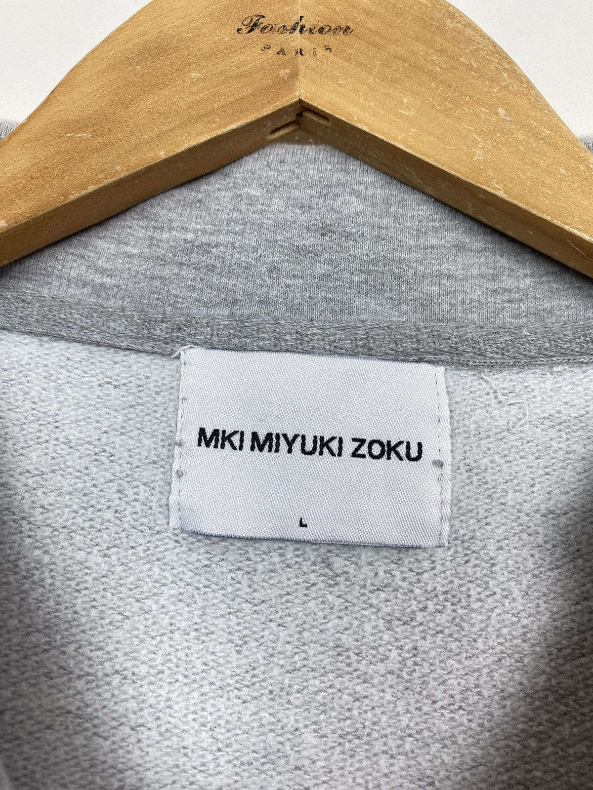 Other Mki Miyuki Zoku 1/3 Zip Sweatshirt High Neck Y2K Crazy Size US L / EU 52-54 / 3 - 6 Thumbnail