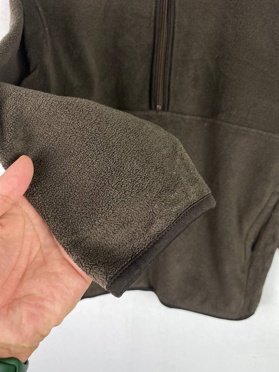 Japanese Brand vintage uniqlo half zipper anorak fleece jacket Size US XS / EU 42 / 0 - 6 Thumbnail
