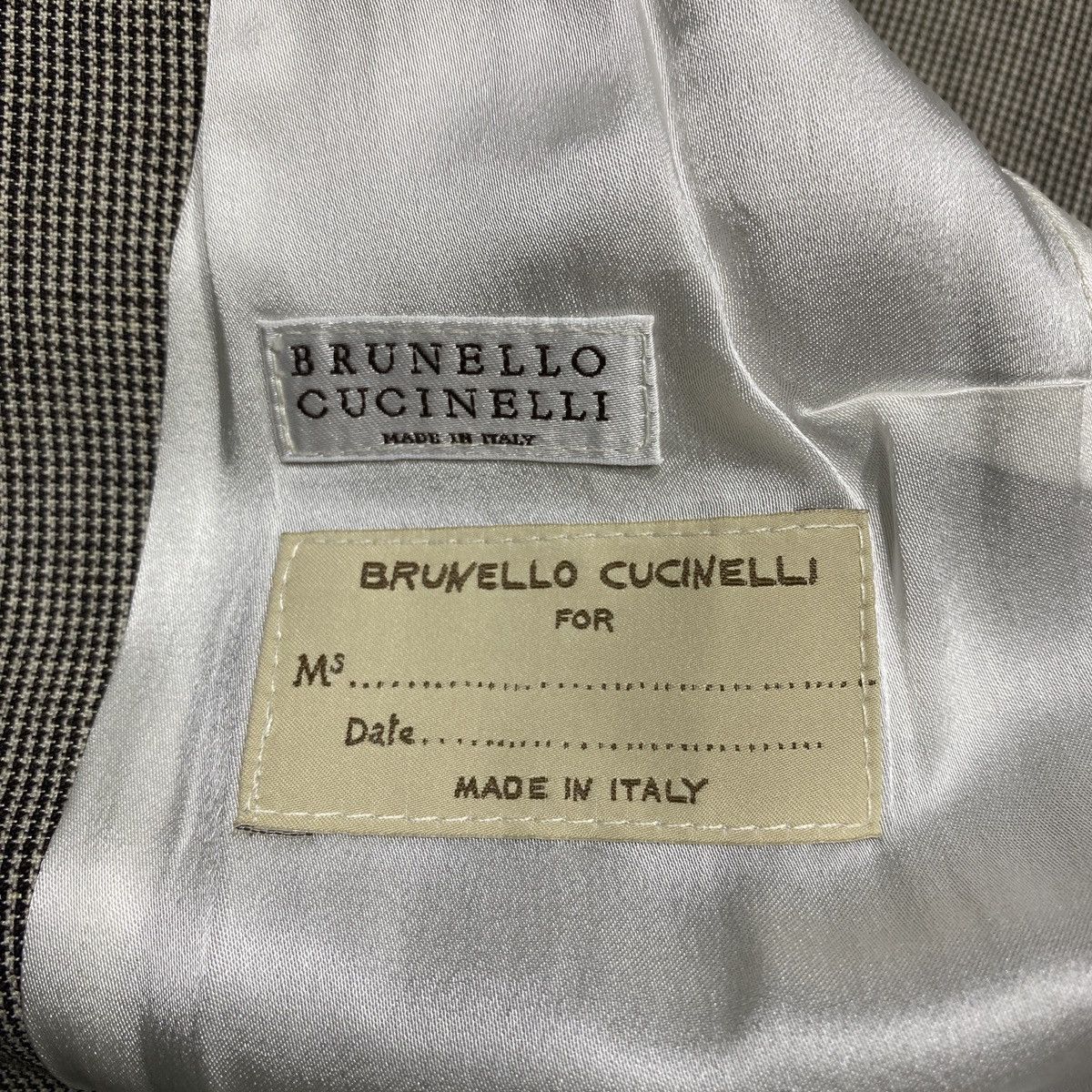Brunello Cucinelli Wool & Linen Jacket Size XS / US 0-2 / IT 36-38 - 15 Thumbnail