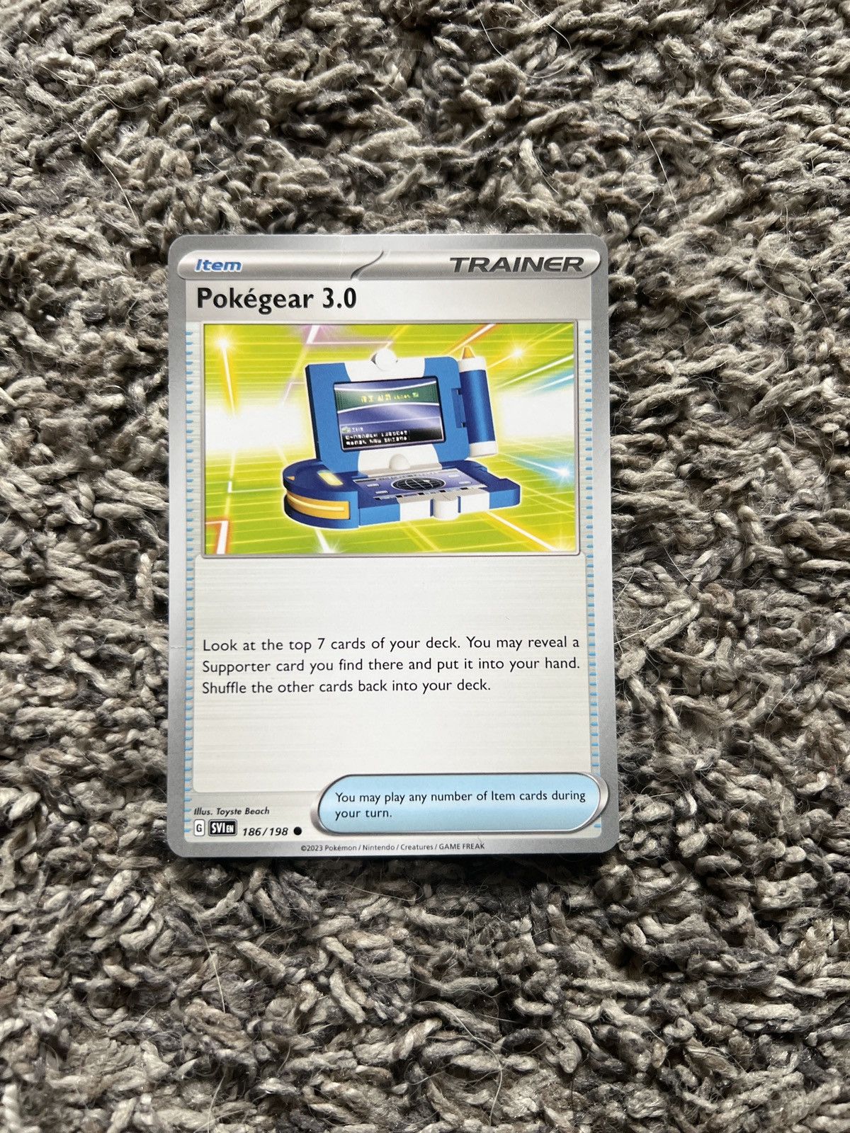 Pokemon 2023 Pokémon Pokégear 3.0 Card Size ONE SIZE - 1 Thumbnail