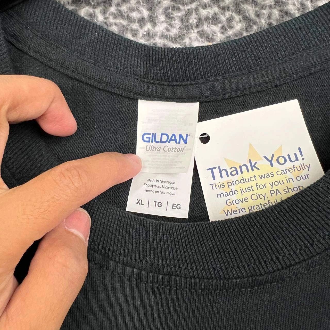 Gildan Vintage Leyton's Garage Shirt Long Sleeve New with Defect XL Size US XL / EU 56 / 4 - 4 Thumbnail
