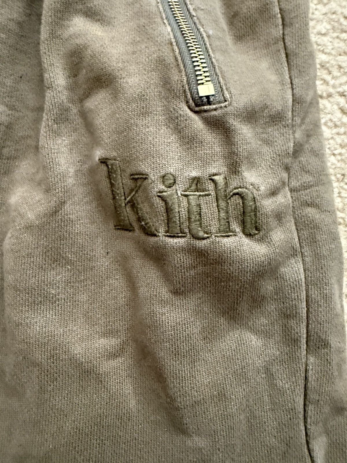 Kith Kith Bleecker Sweatpant - Olive - XL Size US 36 / EU 52 - 3 Thumbnail
