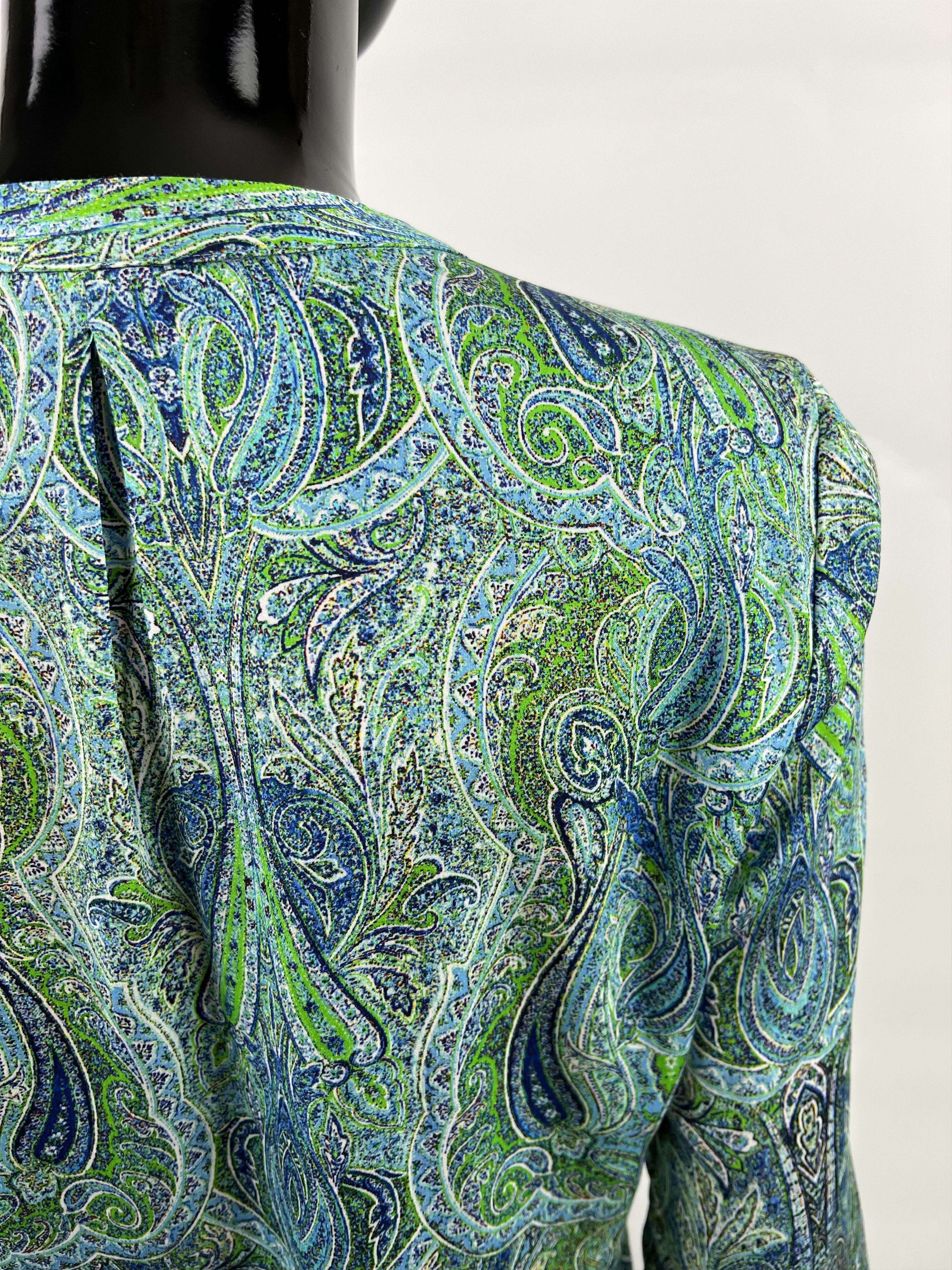 Designer × Other Emily Van Den Bergh Paisley Print Blouse Shirt Top Size 36 Size S / US 4 / IT 40 - 8 Thumbnail