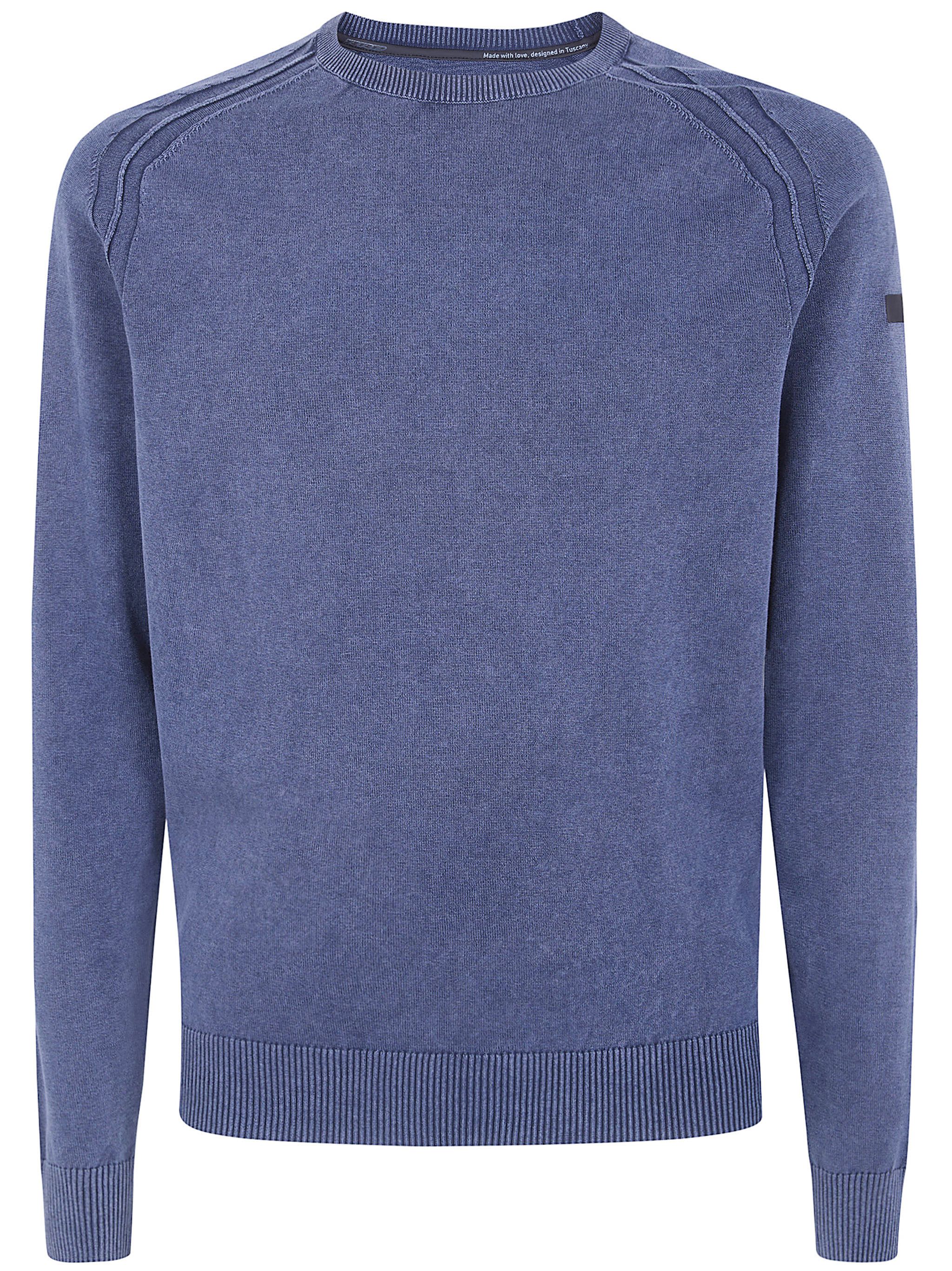 RRD "TECHNO" WASH ROUND NECK 14 KNIT SWEATER Size US XL / EU 56 / 4 - 1 Thumbnail