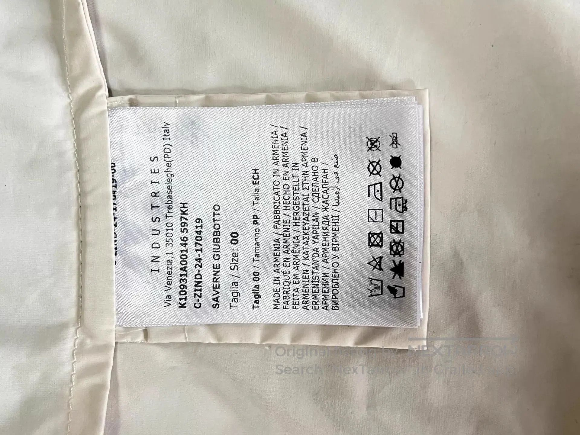 Moncler White Hooded Light Jacket - XXS. Size US XXS / EU 40 - 6 Thumbnail