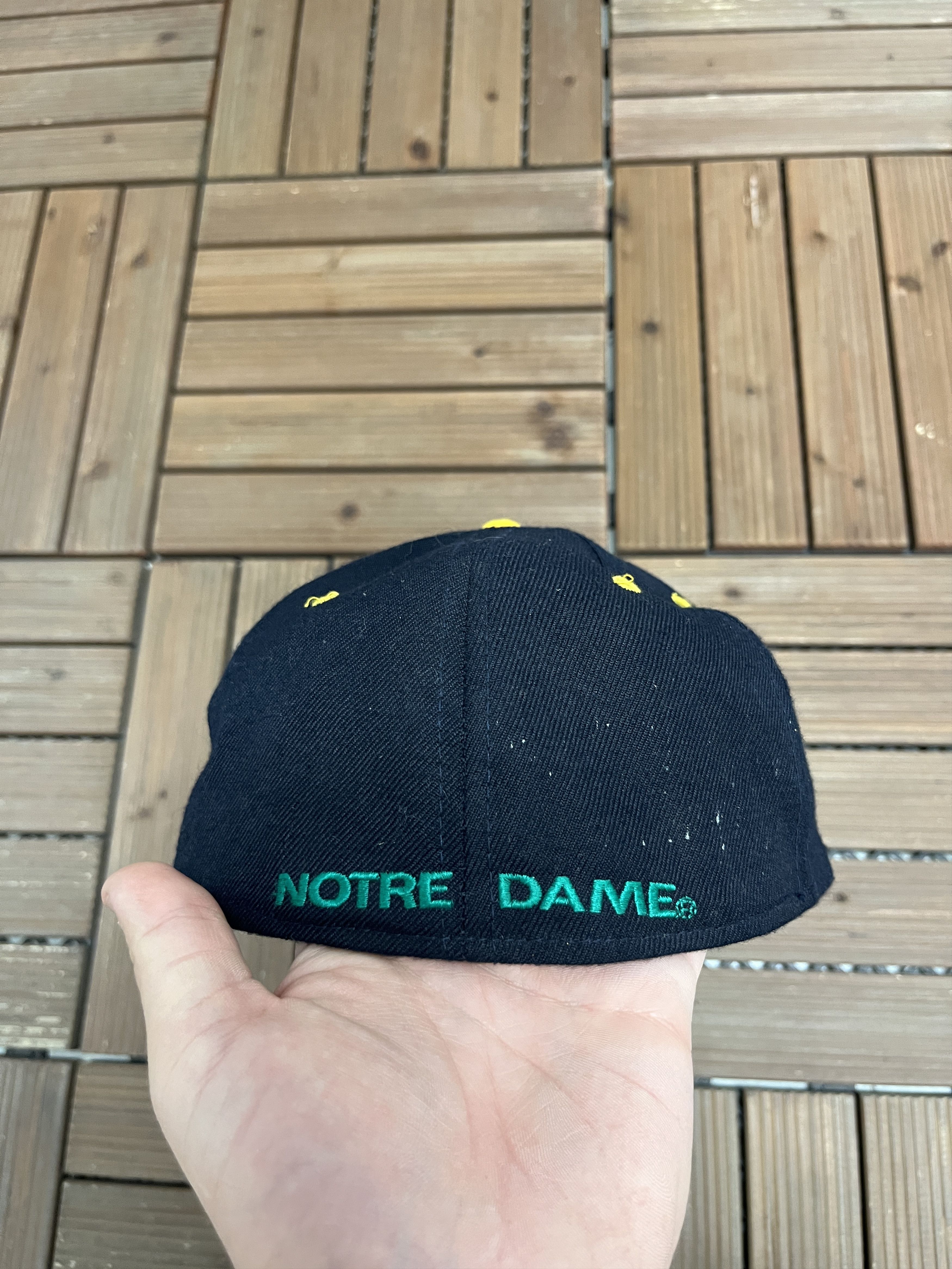 Vintage Notre Dame Fighting Irish Vintage Hat Size 7 1/8 Size ONE SIZE - 5 Thumbnail