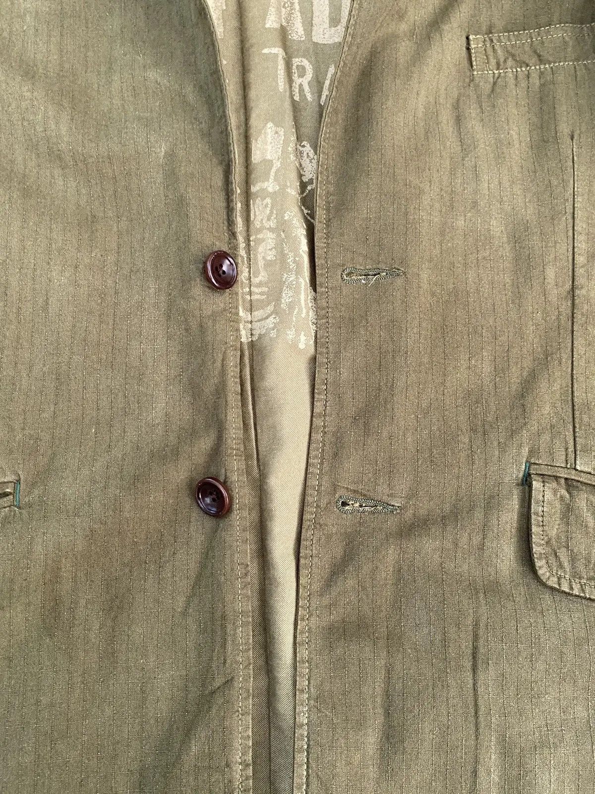 Paul Smith Vtg Paul Smith Jacket Jeans Military Style Size US M / EU 48-50 / 2 - 11 Thumbnail