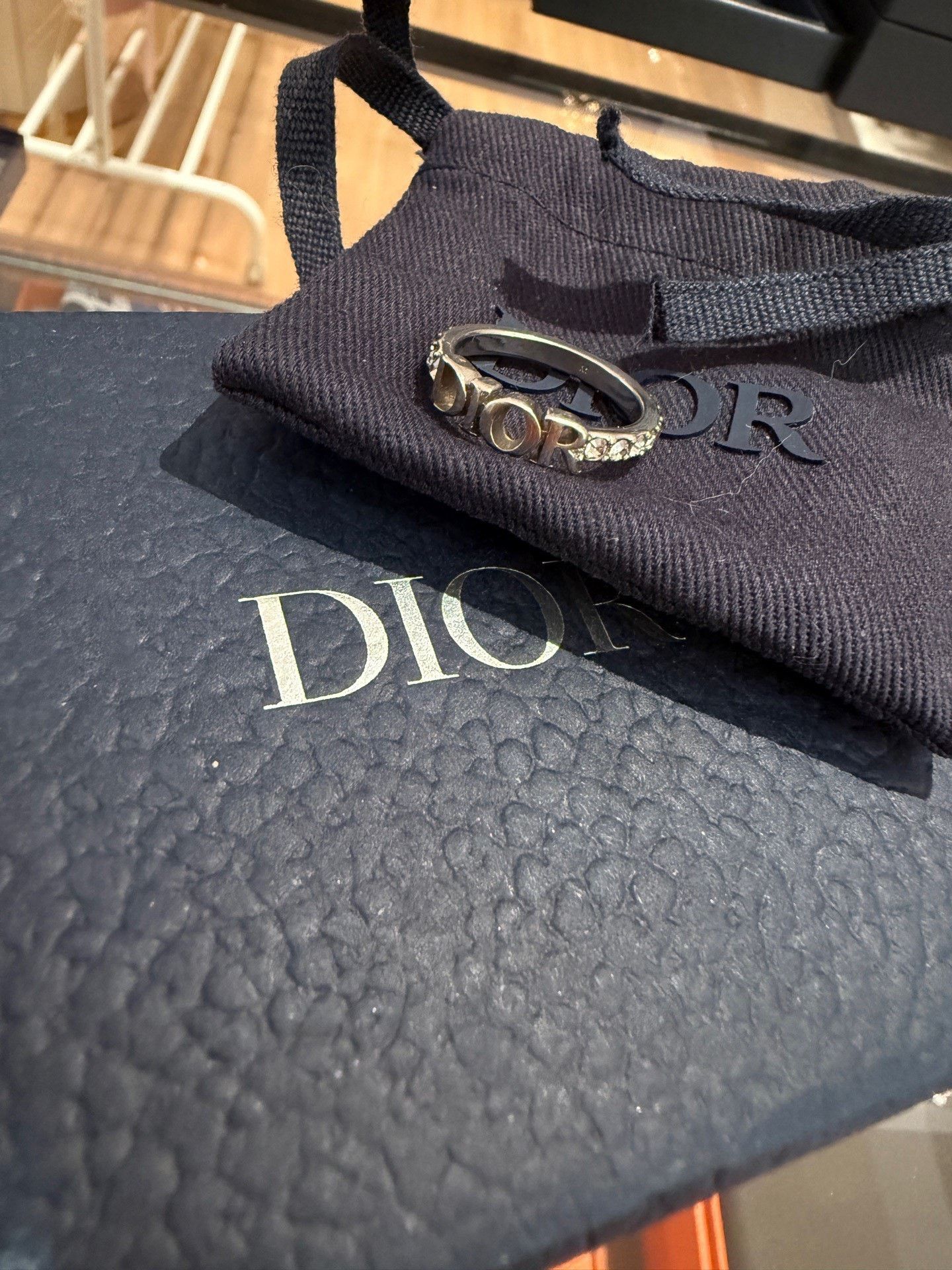 Dior Dior Women's Silver Ring M Size Size ONE SIZE - 1 Thumbnail