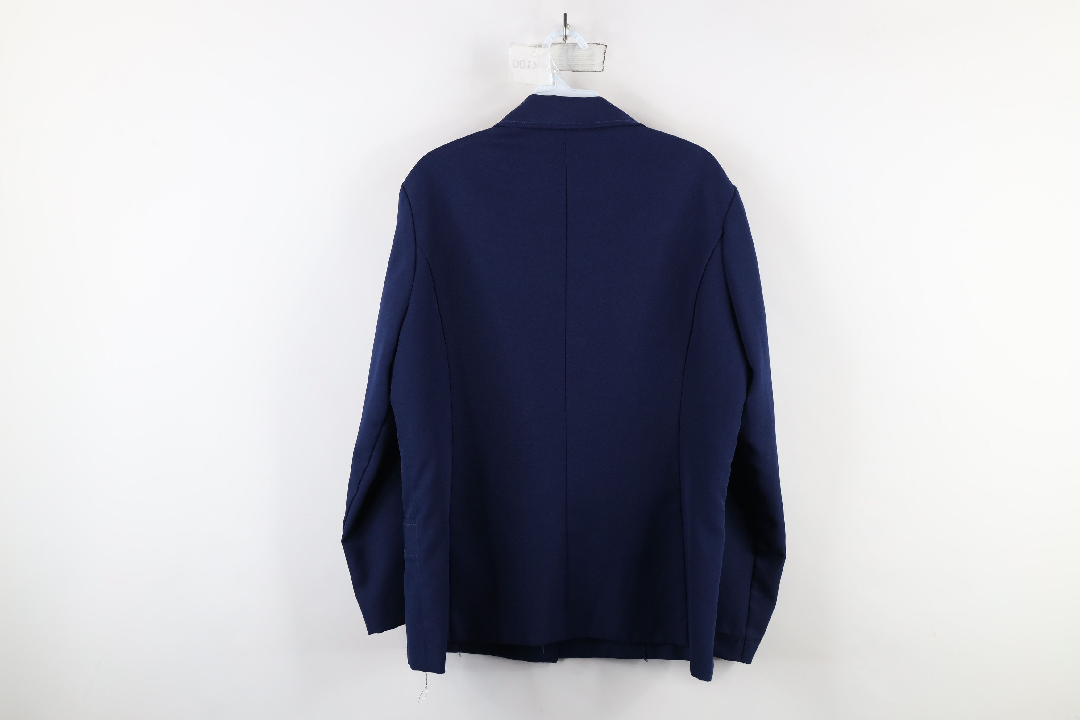 Vintage Vintage 90s Streetwear 2 Button Blazer Suit Jacket Blue USA Size XXL / US 16-18 / IT 52-54 - 13 Thumbnail