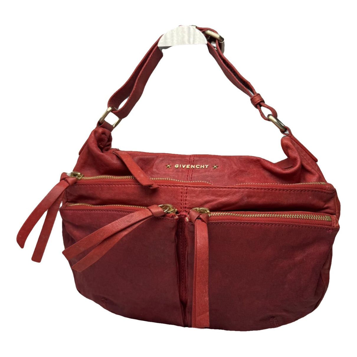 Givenchy Whip Red Leather Handbag Size ONE SIZE - 1 Thumbnail