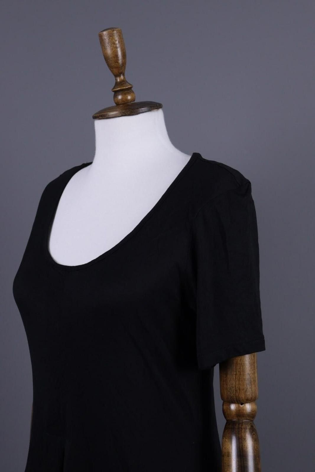 Designer Gudrun Sjoden Black Long Sleeve Scoop Tunic Dress Size M Size M / US 6-8 / IT 42-44 - 10 Thumbnail