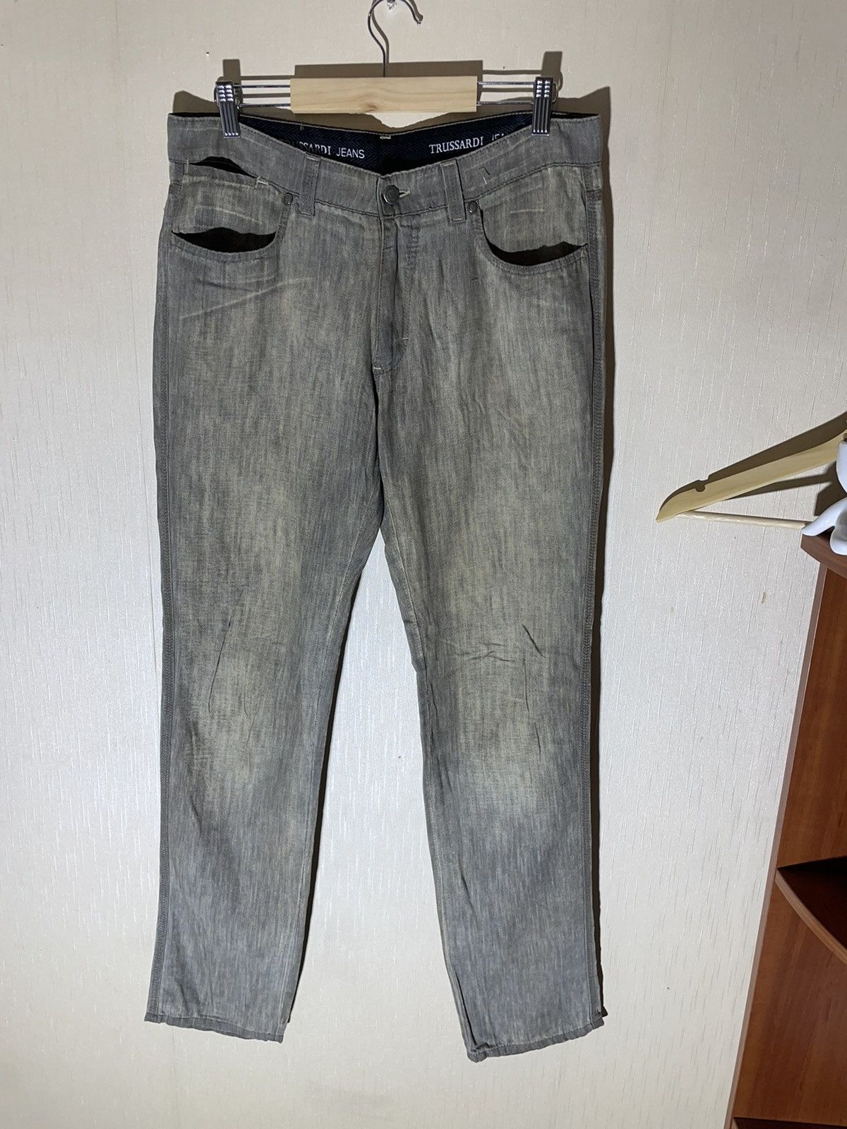 Japanese Brand × Trussardi Trussardi avant garde vintage pants Size US 32 / EU 48 - 2 Thumbnail