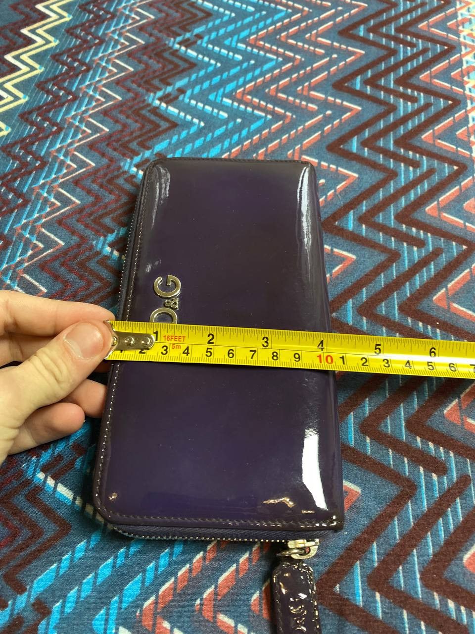 Dolce & Gabbana Dolce & Gabbana Large Logo Wallet Purse Zip-Around Dauphine Size ONE SIZE - 18 Thumbnail