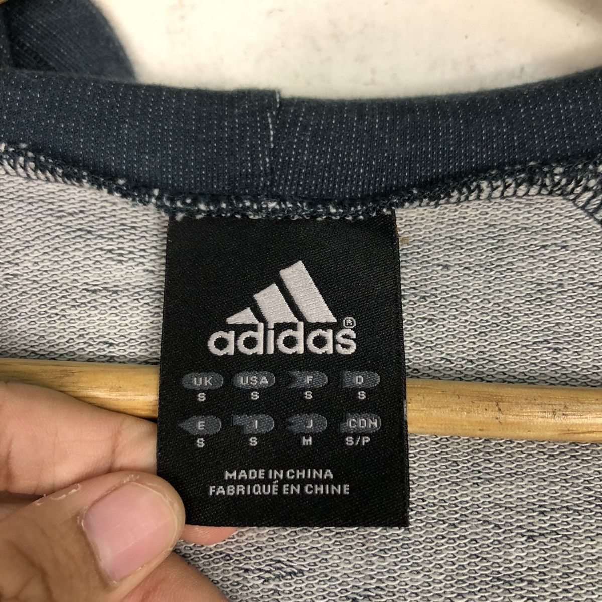 Adidas Adidas Vintage Badana Style Abstract Sweater Hoodie Small Size US S / EU 44-46 / 1 - 17 Thumbnail