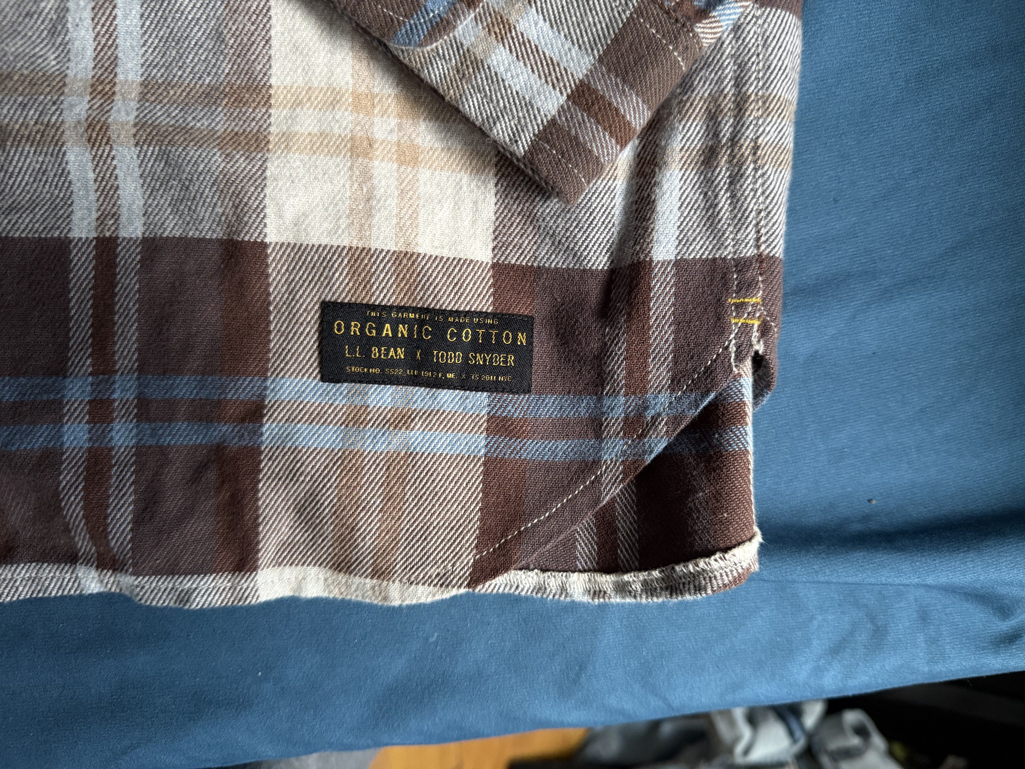 L.L. Bean × Todd Snyder L.L. Bean x Todd Snyder Flannel Shirt MEDIUM $159 Size US M / EU 48-50 / 2 - 4 Thumbnail