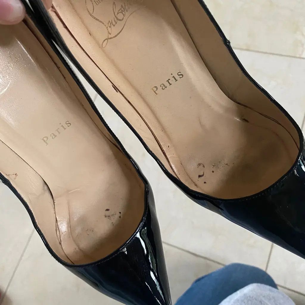 Christian Louboutin Christian Louboutin Black Platform Pumps Heels Size 37 Size US 6.5 / IT 36.5 - 7 Thumbnail