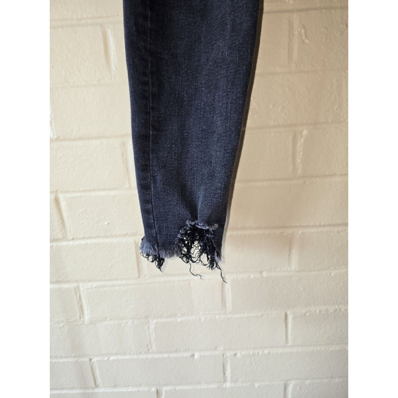 American Eagle Outfitters American Eagle Womens 10 Next Level Women Jeans Black Skinny Size 32" / US 10 / IT 46 - 3 Thumbnail