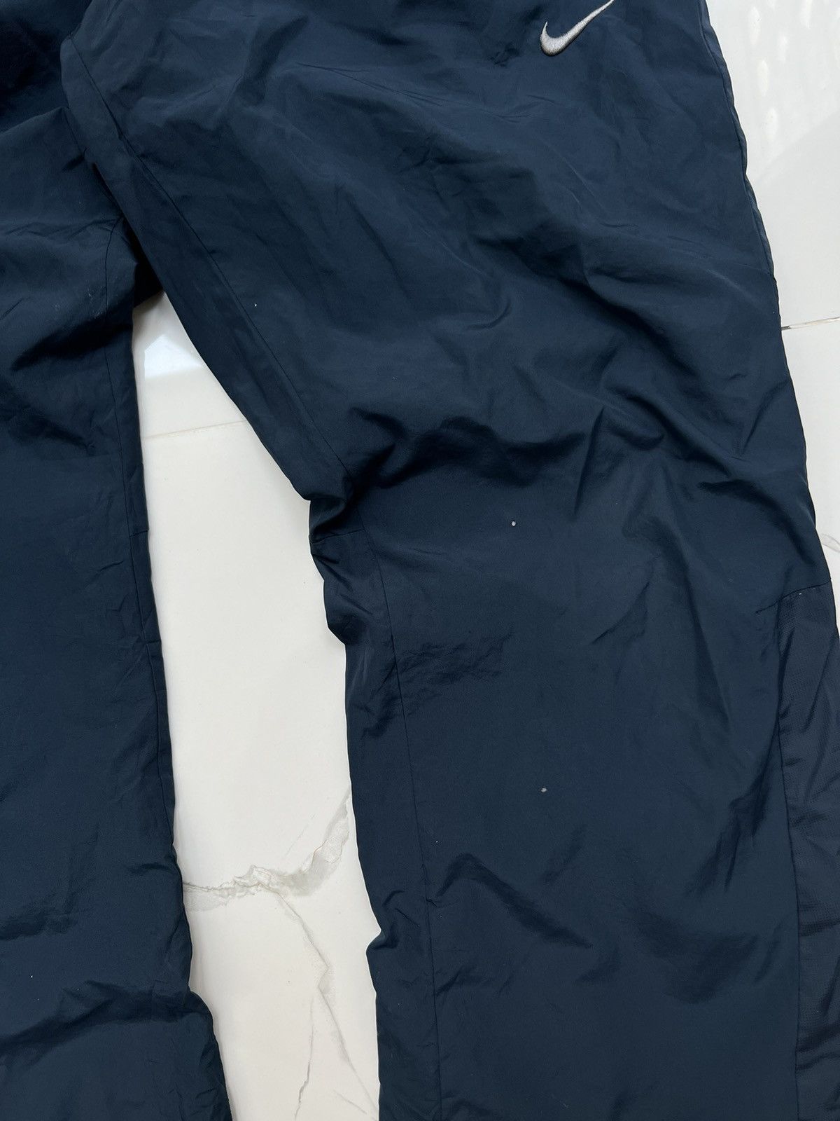 Nike × Vintage 90’s NIKE BAGGY PARACHUTE TRACK PANTS SWOOSH LOGO Y2K Size US 34 / EU 50 - 5 Thumbnail