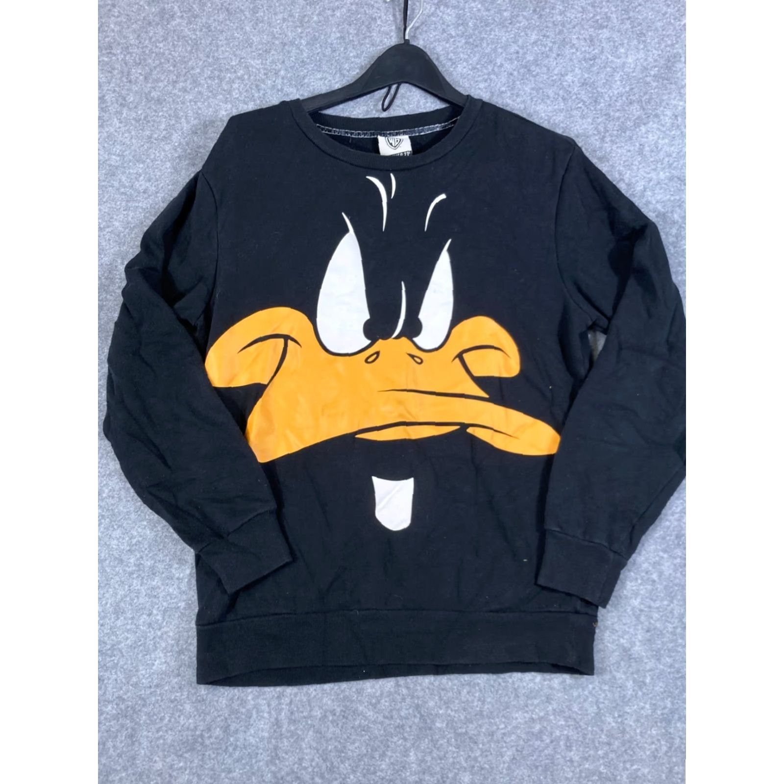 Forever 21 Forever 21 Pullover Sweatshirt Womens M Black Daffy Duck Crew Neck Long Sleeve Sweatshirt Casual Cartoon 90s Womens Size M / US 6-8 / IT 42-44 - 3 Thumbnail