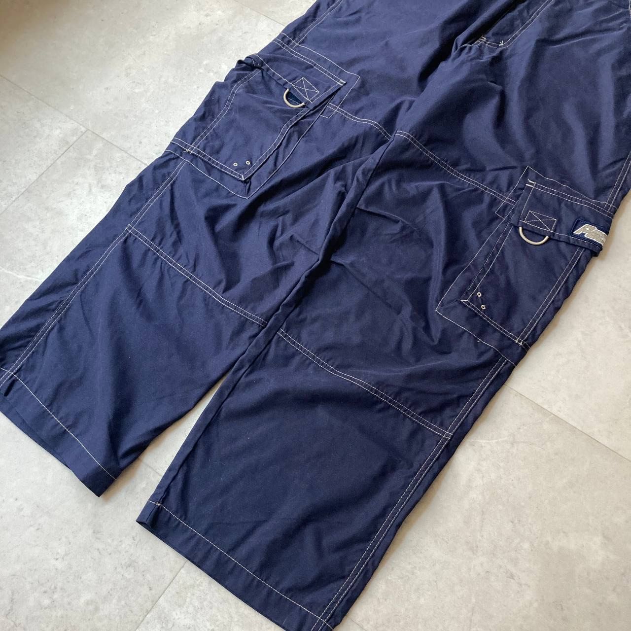 JNCO Vintage Paco Jeans Cargo Rap Baggy Pants Size US 34 / EU 50 - 3 Thumbnail