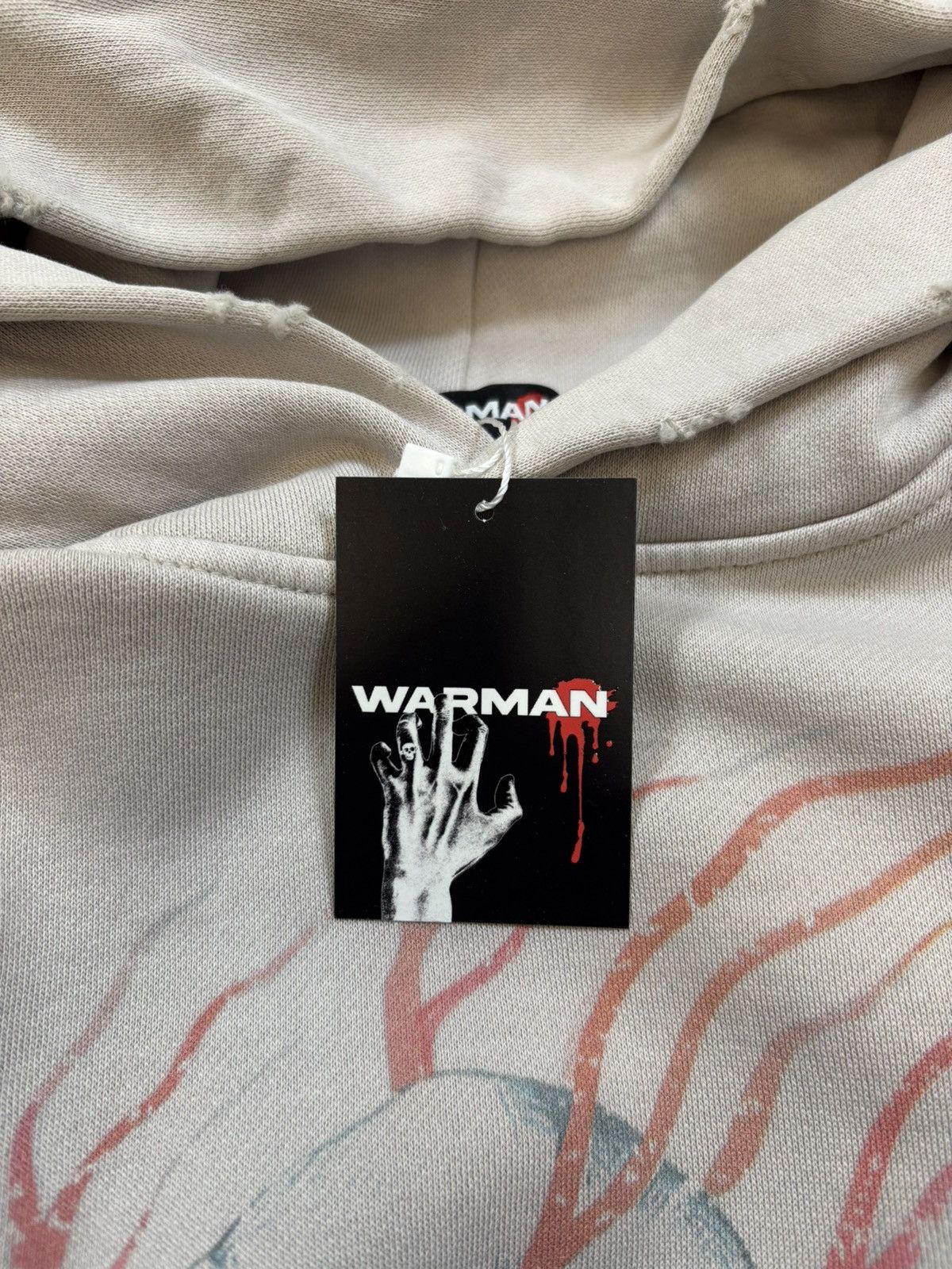 Other Warman Skeleton in Pain Graphic Hoodie, White Size US S / EU 44-46 / 1 - 10 Thumbnail