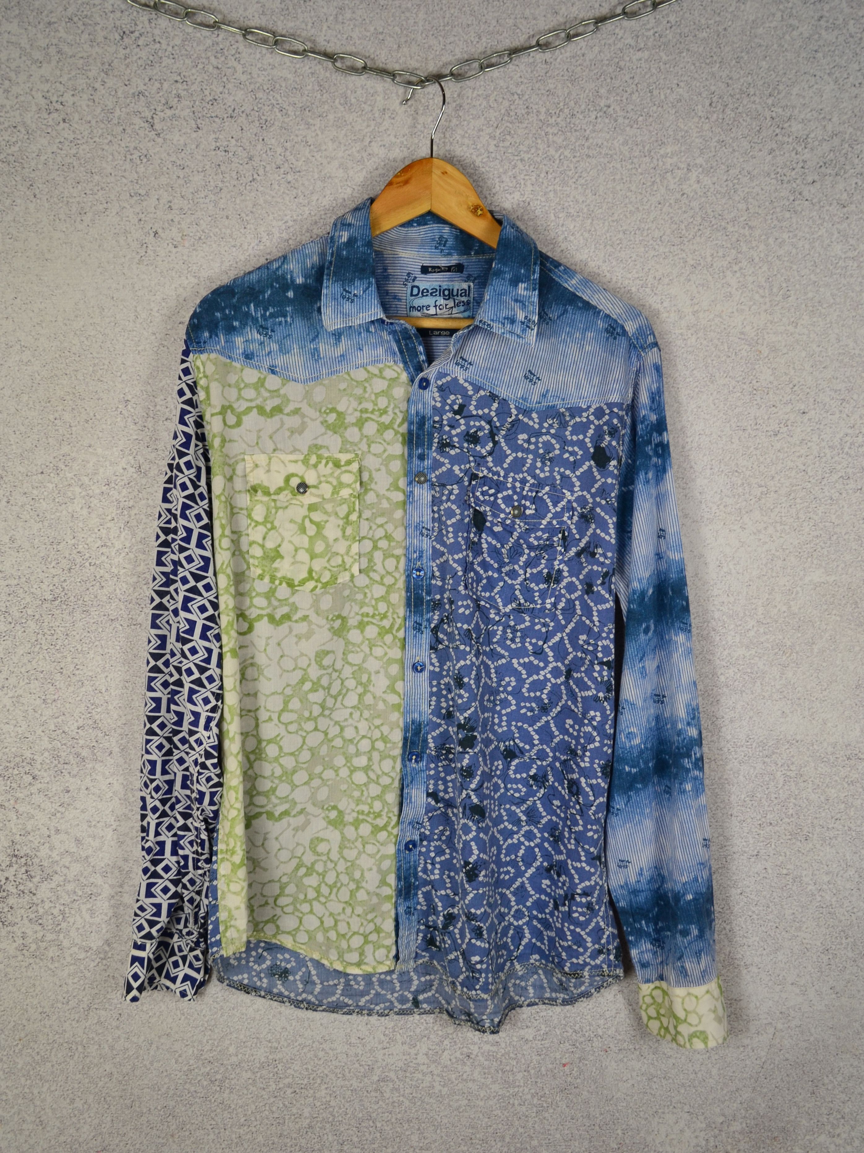 Archive Desigual Multicolour art crazy shirt