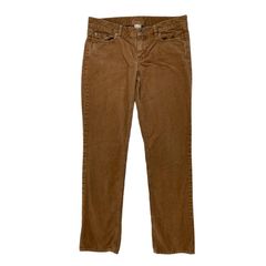 J.Crew J. Crew Women's Size 24 Loden Green Vintage Straight Leg Chinos  Pants AB648