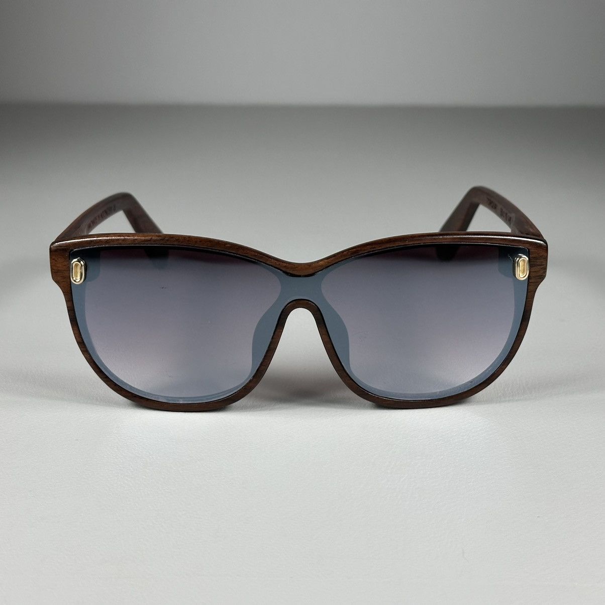Other TORQUAY Rosewood Frame Oversized Wayfarer Sunglasses Size ONE SIZE - 1 Thumbnail