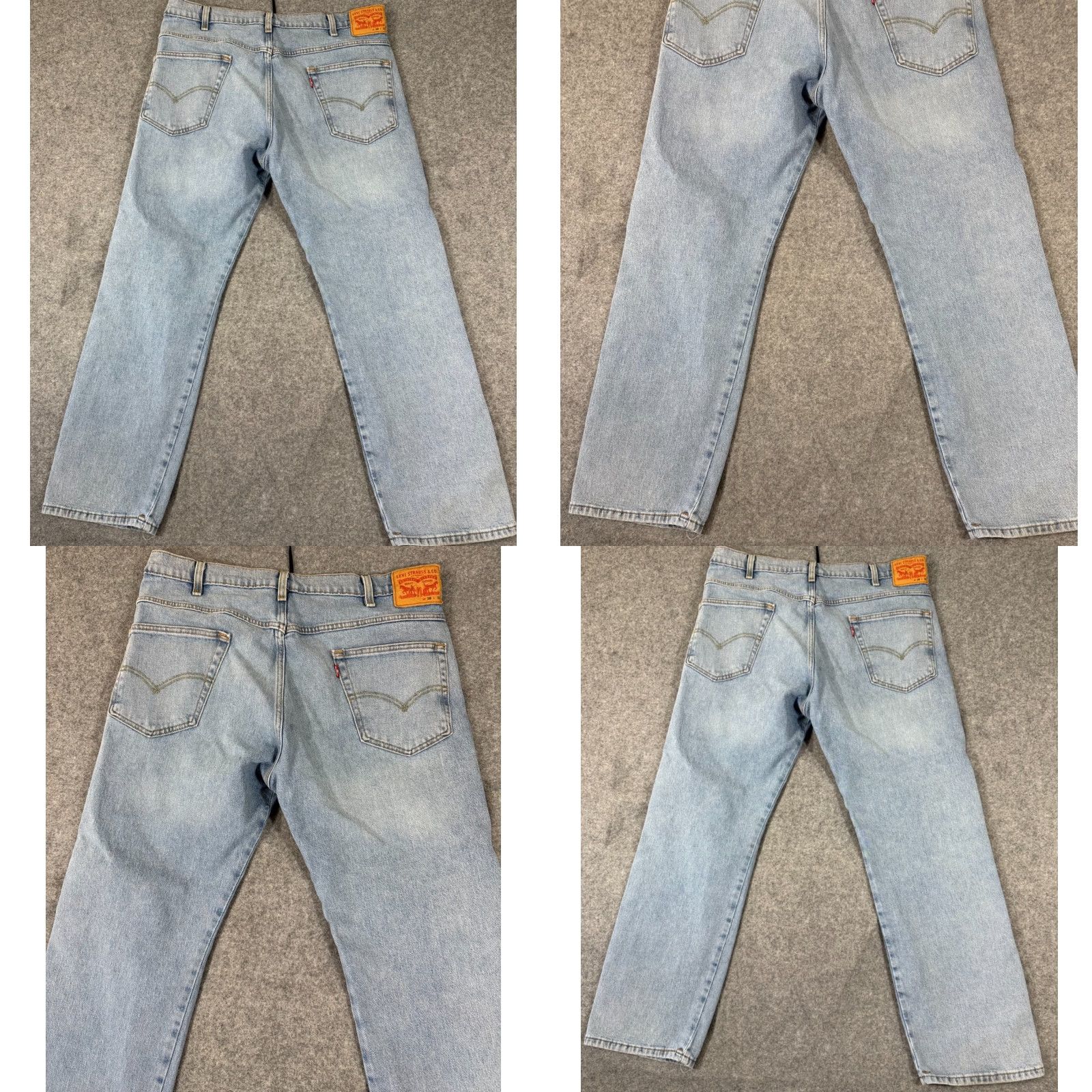 Levi's Levi's Jeans 550 Relaxed Fit Mens 38X32 Blue Denim Straight 5-Pocket Comfort Pockets Casual 5-Pocket Design Mens Size US 38 / EU 54 - 8 Thumbnail