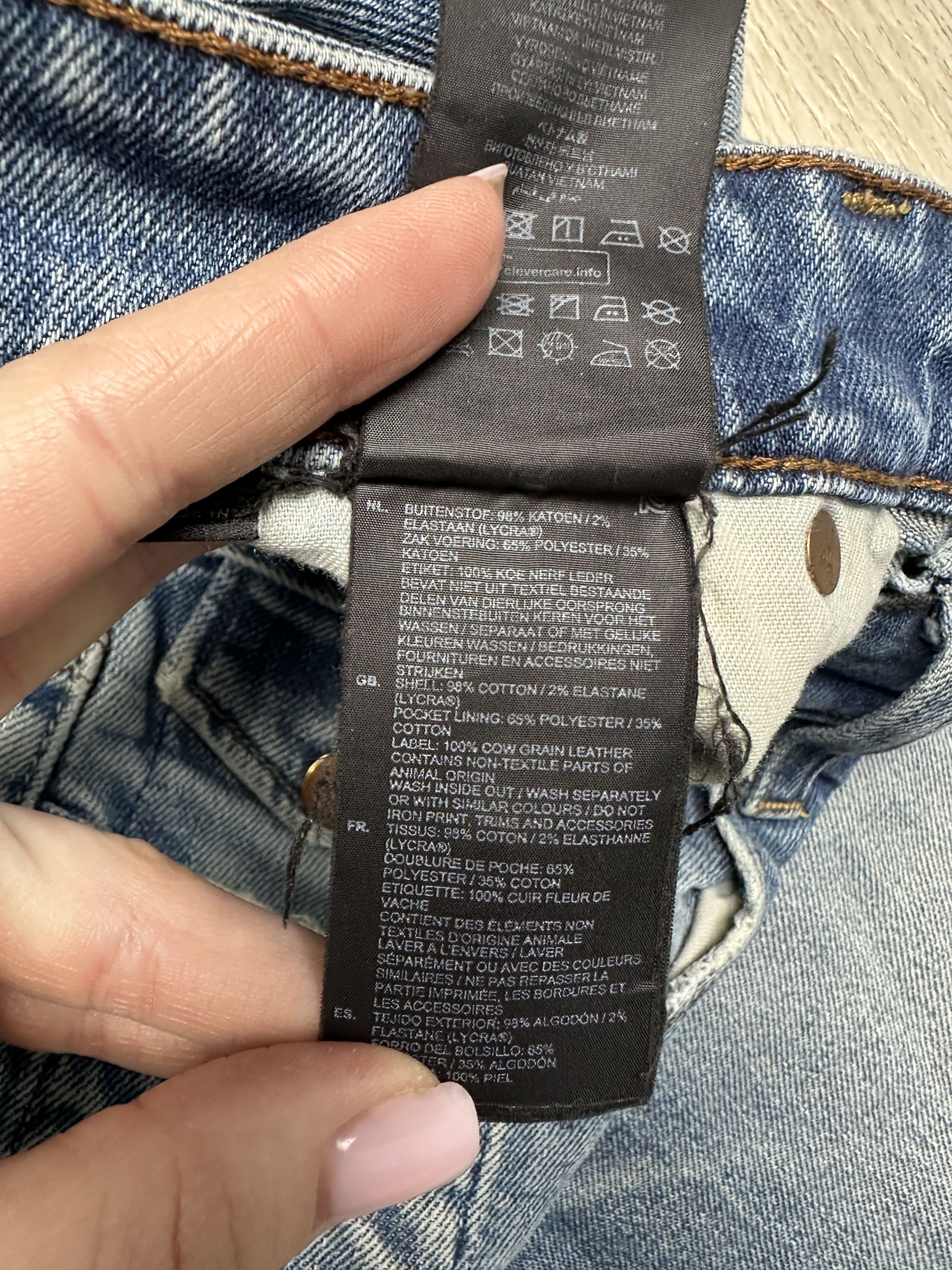 G-Star G Star Raw Morry Relaxed Japanese Selvege Denim Pants Jeans Size US 33 - 6 Thumbnail