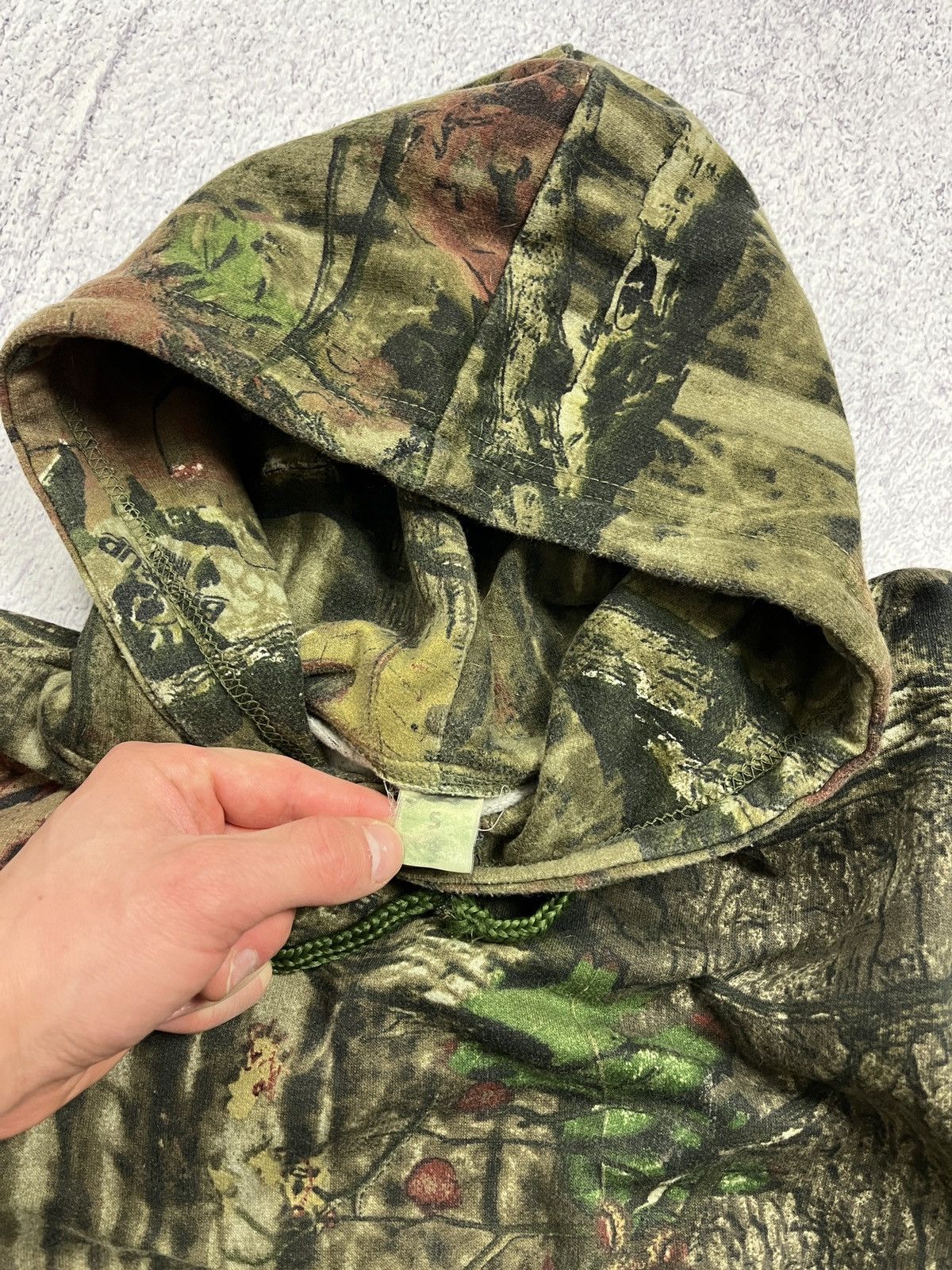 Realtree × Vintage Crazy Vintage Y2k Realtree Hoodie Camo Overprint Rare Hype Size US S / EU 44-46 / 1 - 8 Thumbnail