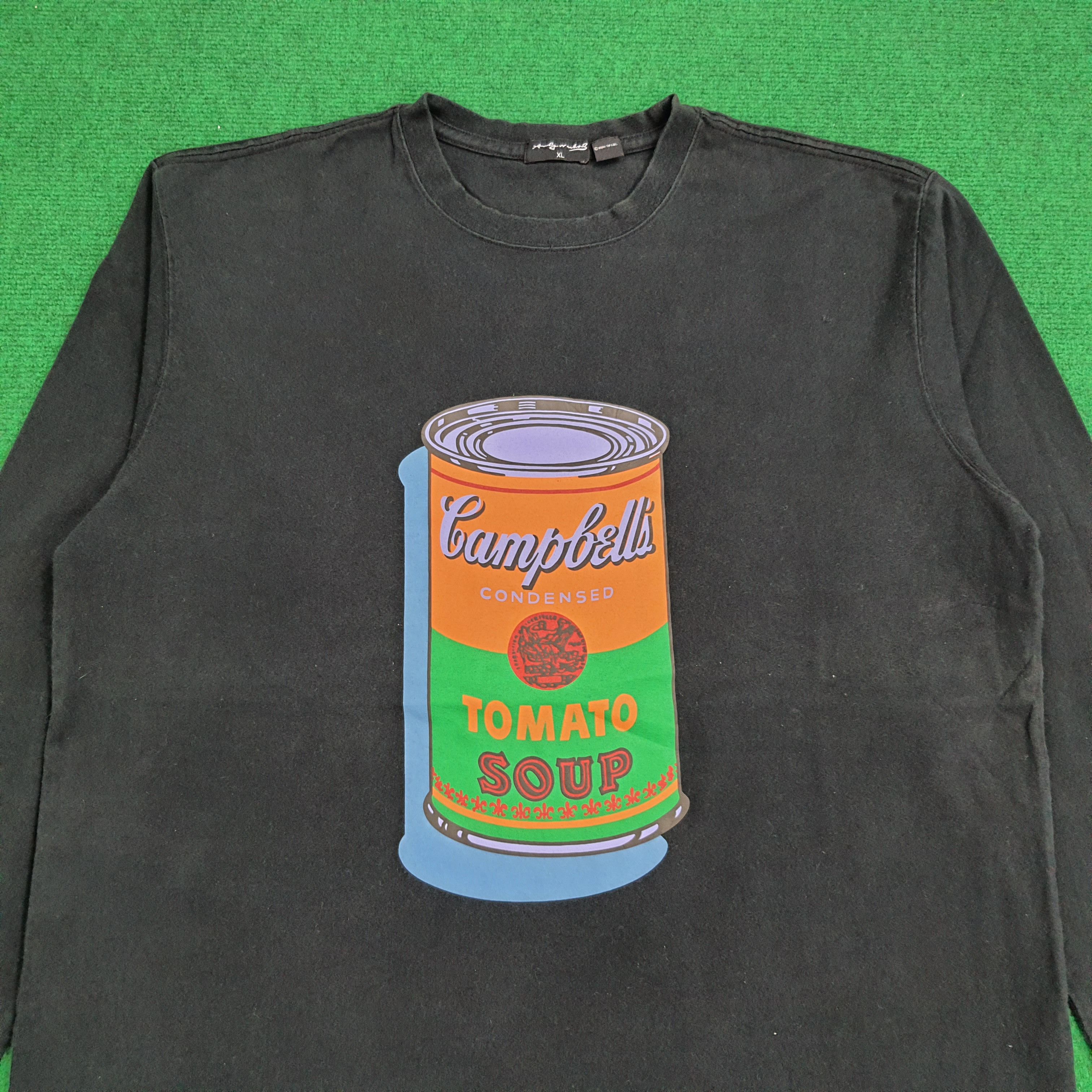 Andy Warhol × Uniqlo Andy Warhol Tomato Soup Tshirt Size US L / EU 52-54 / 3 - 2 Thumbnail