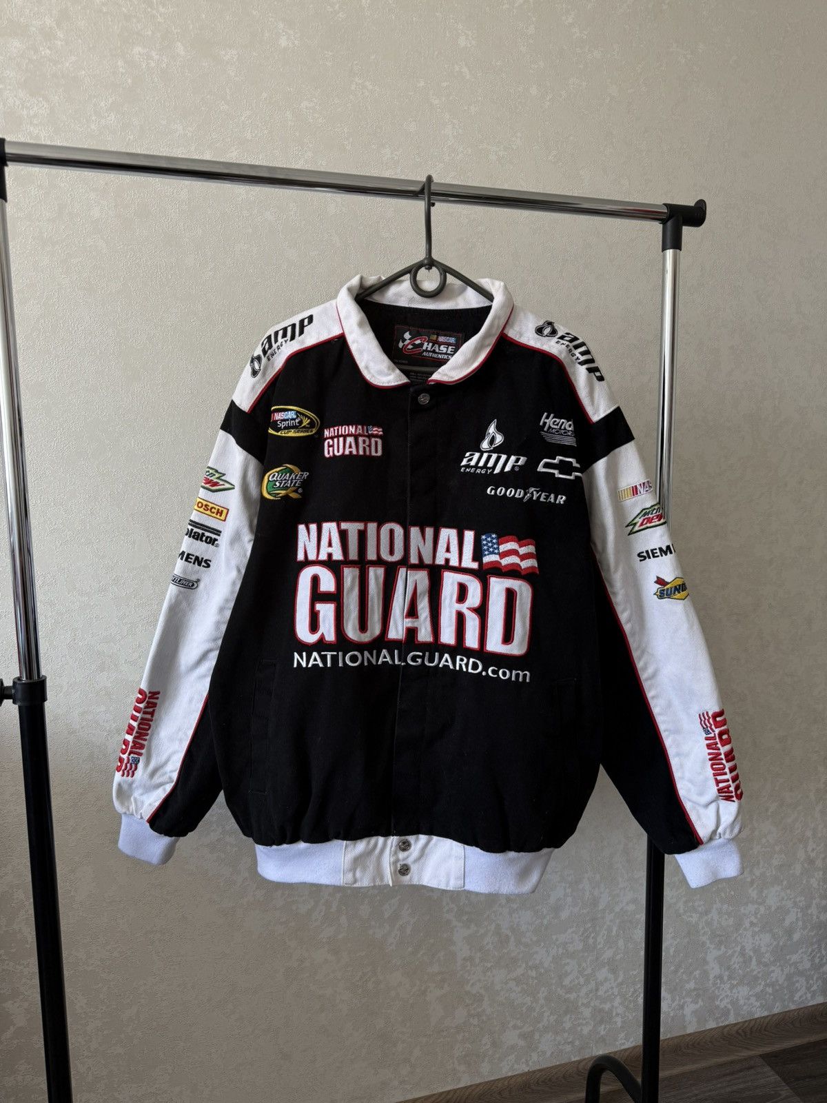 NASCAR Dale Earnhardt NASCAR Racing Jacket National Guard Chevrolet Size US M / EU 48-50 / 2 - 2 Thumbnail