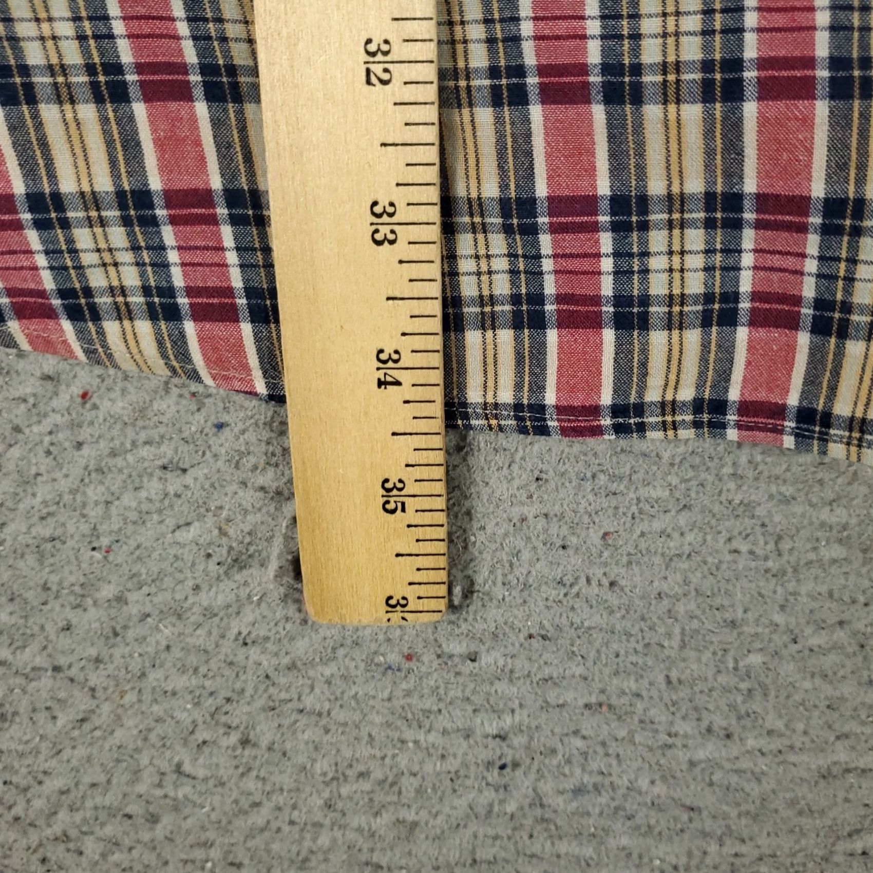 Ralph Lauren Ralph Lauren Shirt Mens XL Plaid Button Up Short Sleeve Blue Red Classic Preppy Casual Button-Down Collar Men’s Polo Shirt Size US XL / EU 56 / 4 - 5 Thumbnail