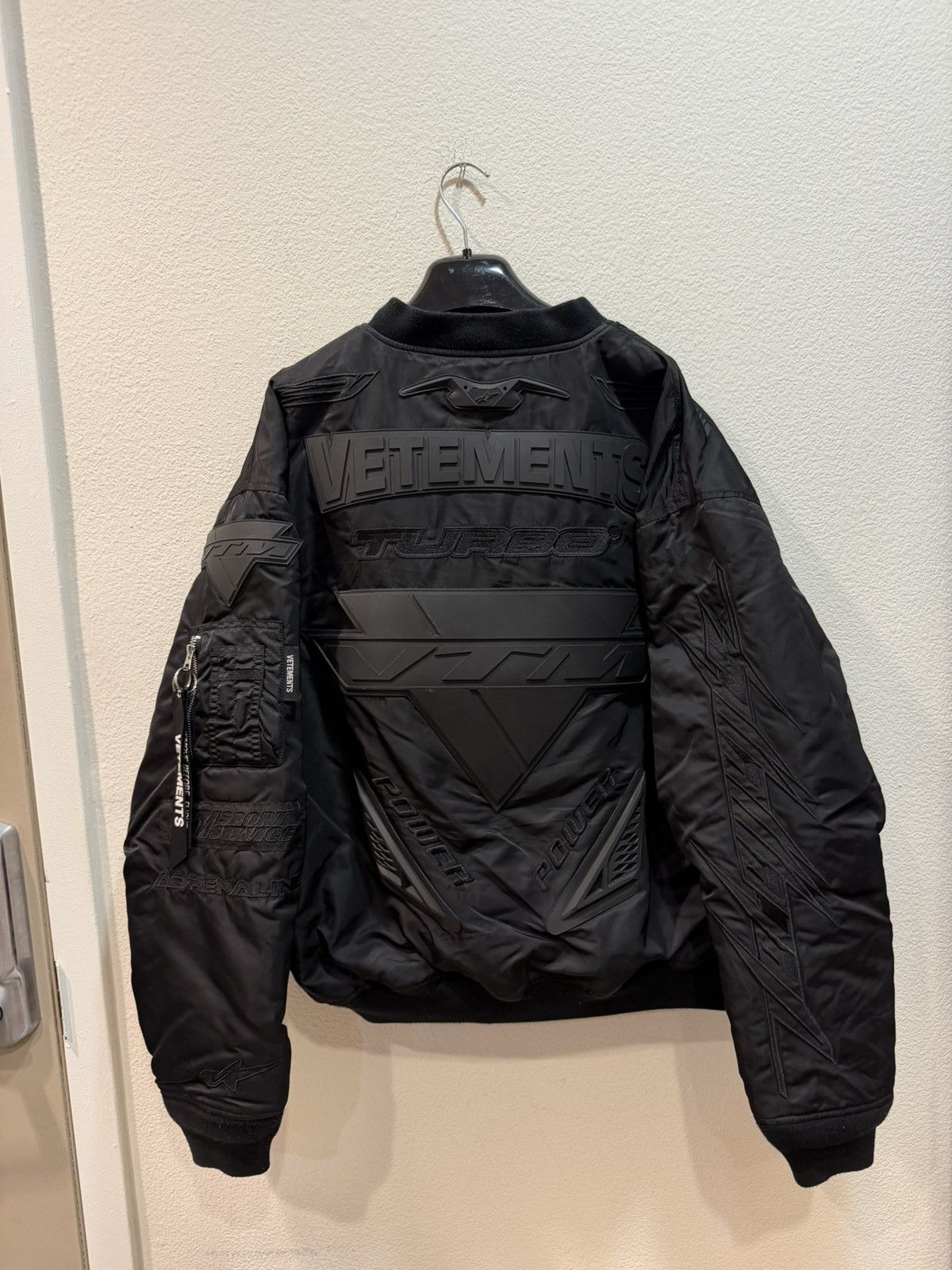 VTM Blackout Racing Bomber Jacket S