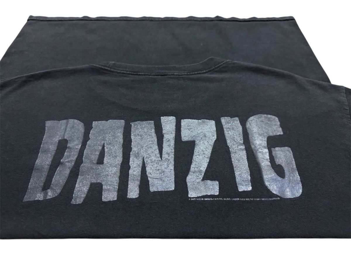 Band Tees × Misfits × Vintage Vintage Y2K Danzig Size US L / EU 52-54 / 3 - 4 Thumbnail